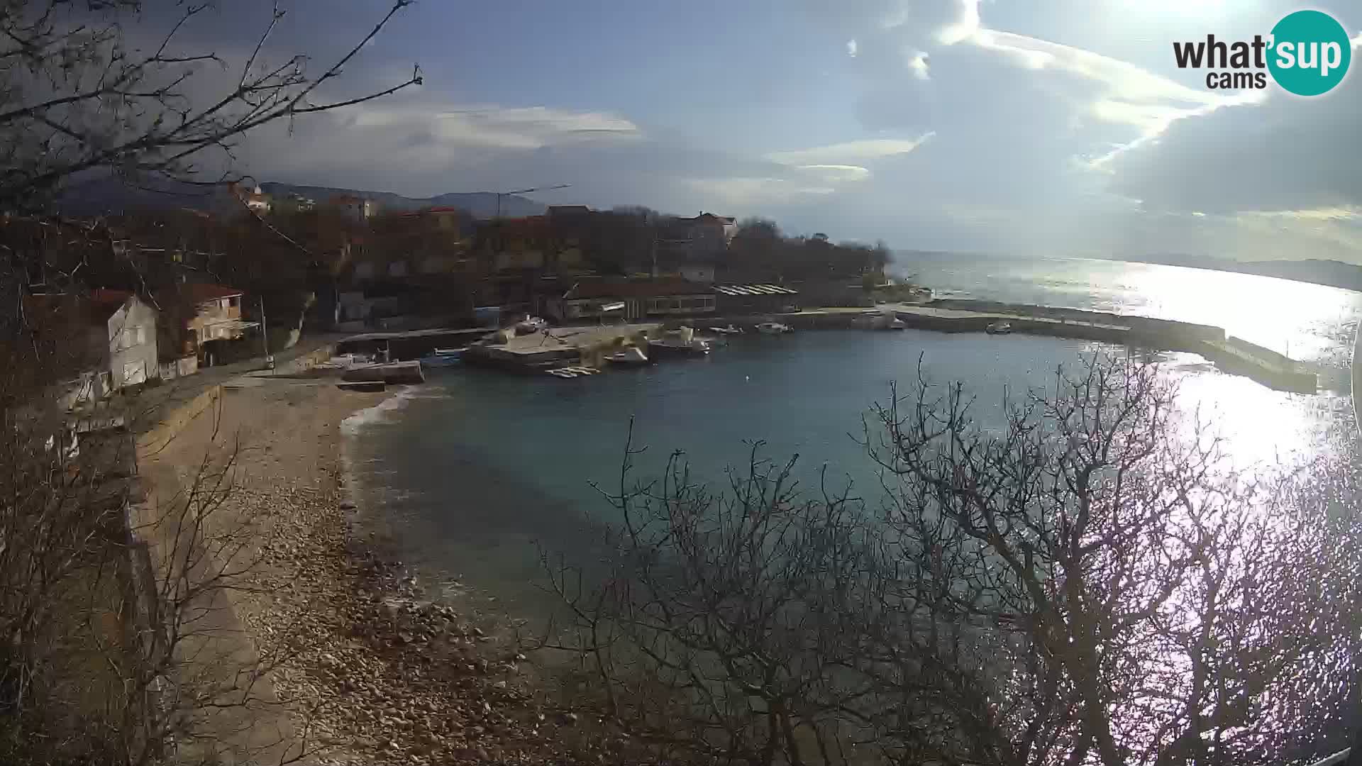 Spletna kamera Povile – Plaža (Novi Vinodolski)