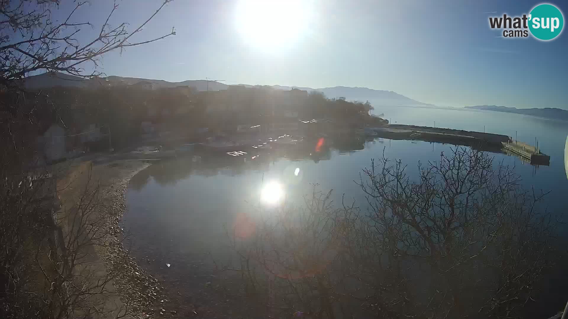 Spletna kamera Povile – Plaža (Novi Vinodolski)