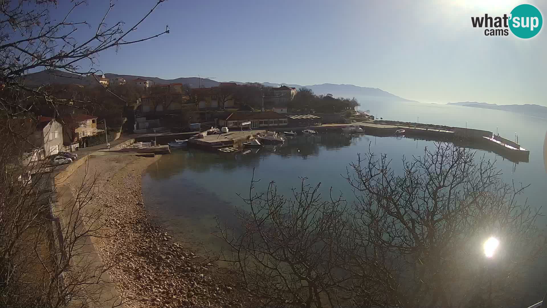 Spletna kamera Povile – Plaža (Novi Vinodolski)