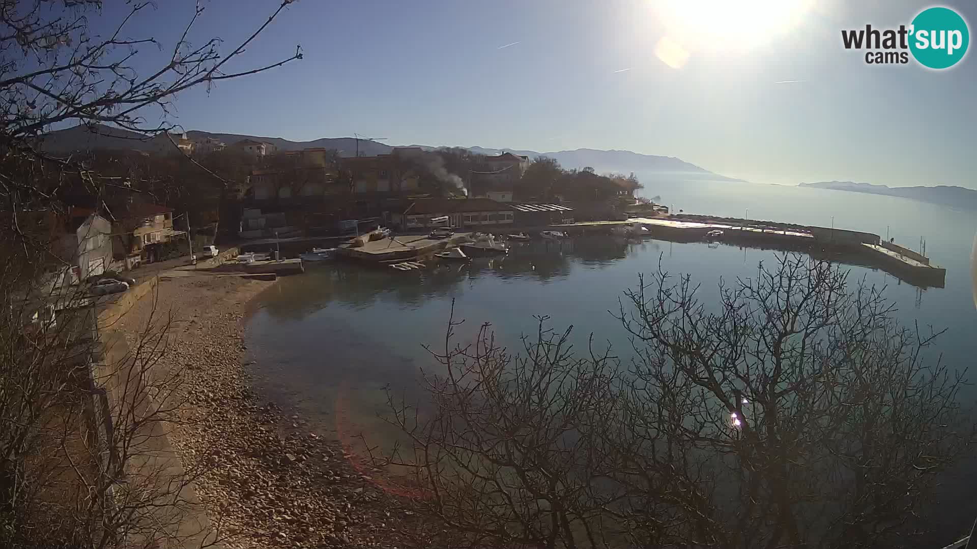 Spletna kamera Povile – Plaža (Novi Vinodolski)