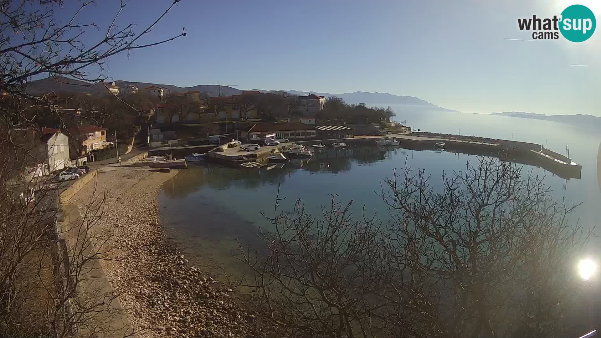 Spletna kamera Povile – Plaža (Novi Vinodolski)