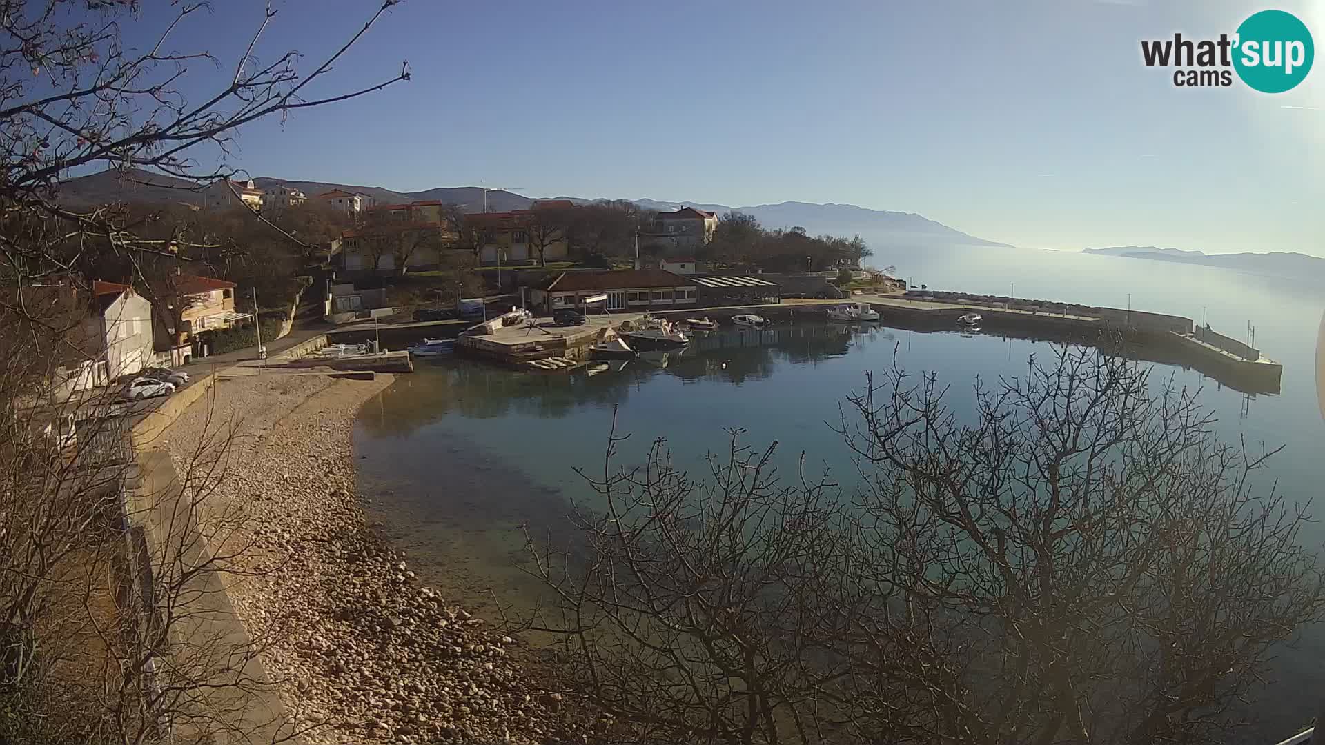 Spletna kamera Povile – Plaža (Novi Vinodolski)