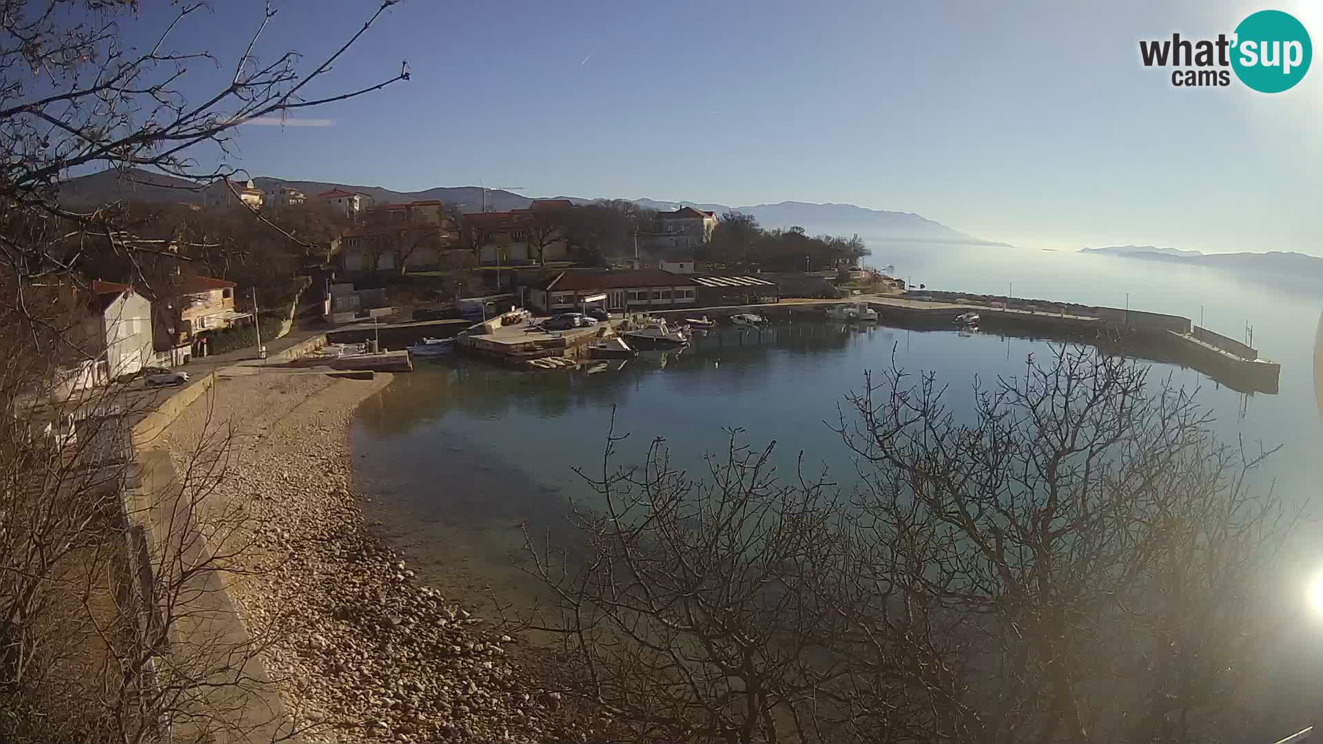 Spletna kamera Povile – Plaža (Novi Vinodolski)