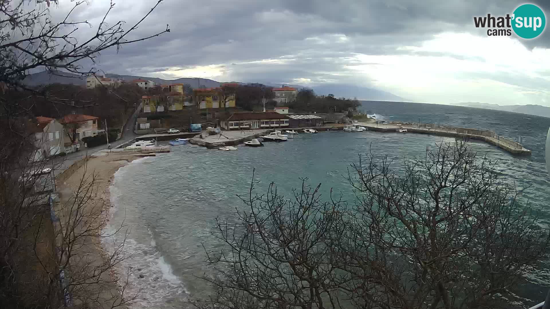 Webcam Live Povile – Beach (Novi Vinodolski)