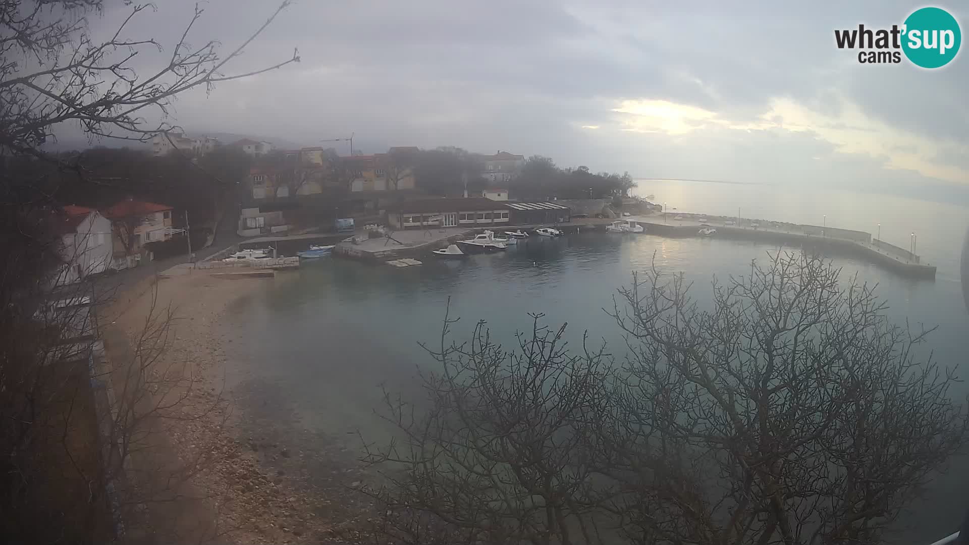 Spletna kamera Povile – Plaža (Novi Vinodolski)