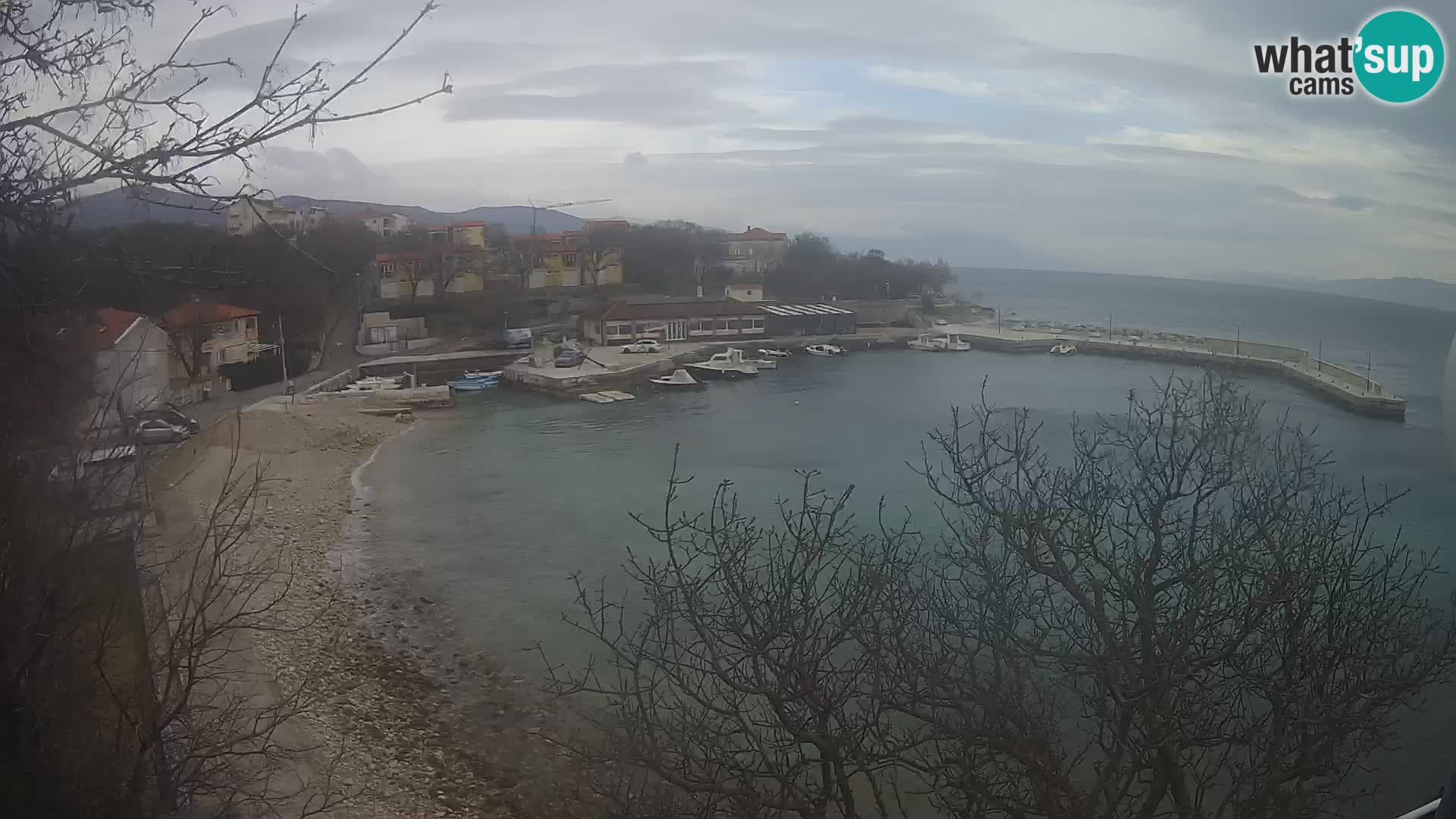 Spletna kamera Povile – Plaža (Novi Vinodolski)