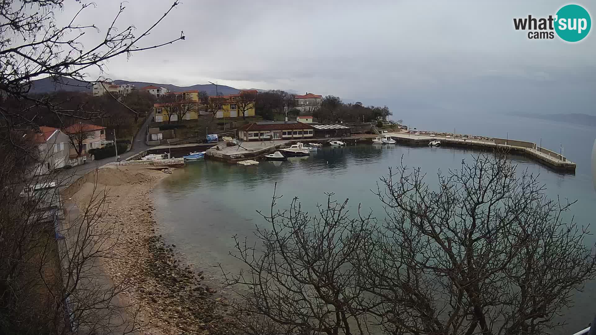 Spletna kamera Povile – Plaža (Novi Vinodolski)