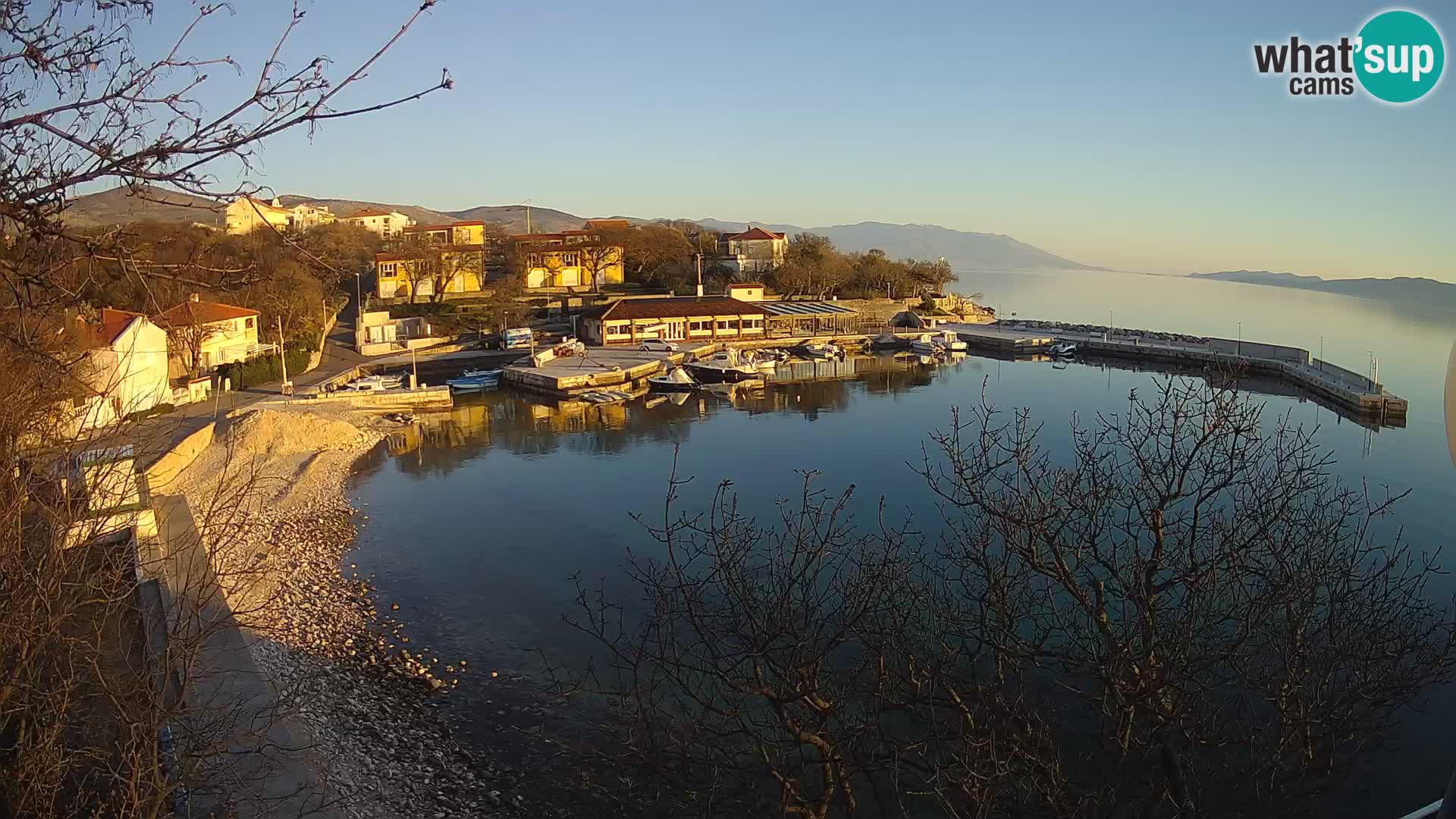 Spletna kamera Povile – Plaža (Novi Vinodolski)