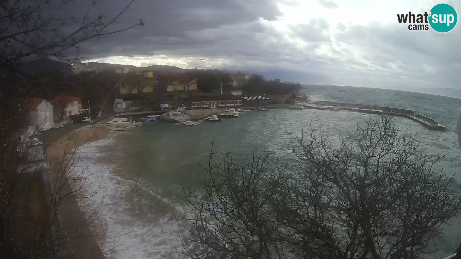 Webcam Live Povile – Beach (Novi Vinodolski)