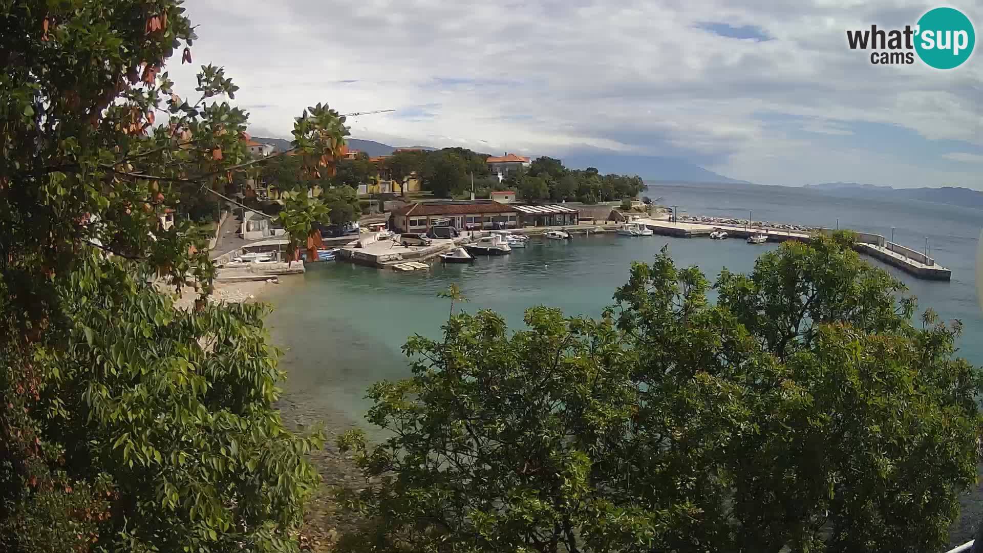 Webcam Live Povile – Beach (Novi Vinodolski)