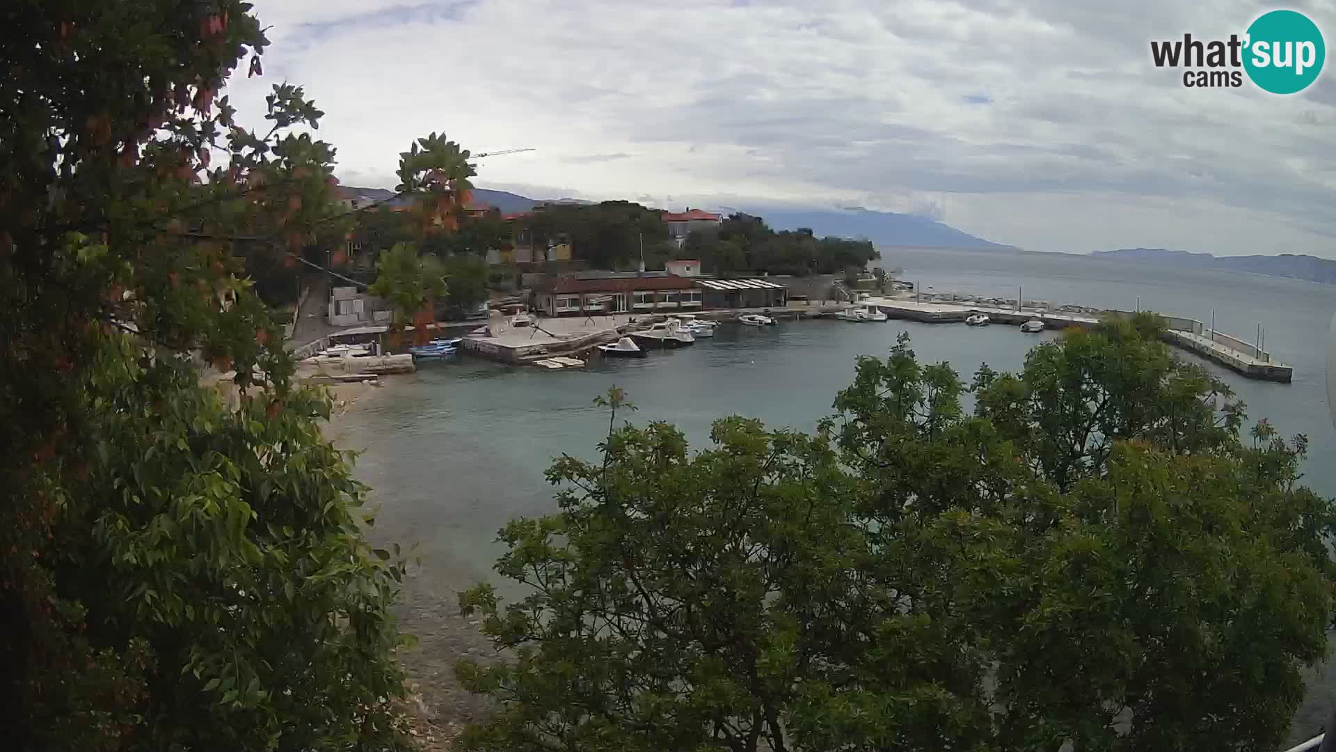 Spletna kamera Povile – Plaža (Novi Vinodolski)