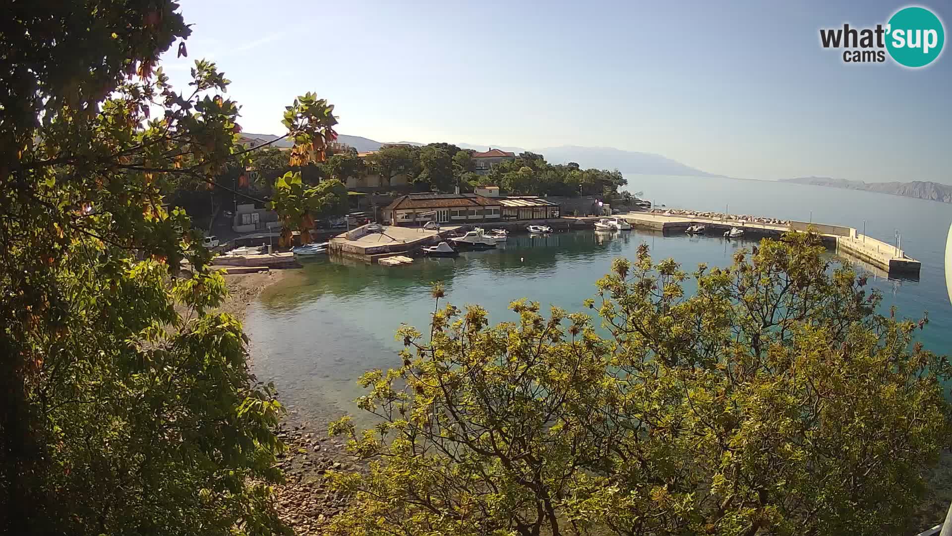 Spletna kamera Povile – Plaža (Novi Vinodolski)