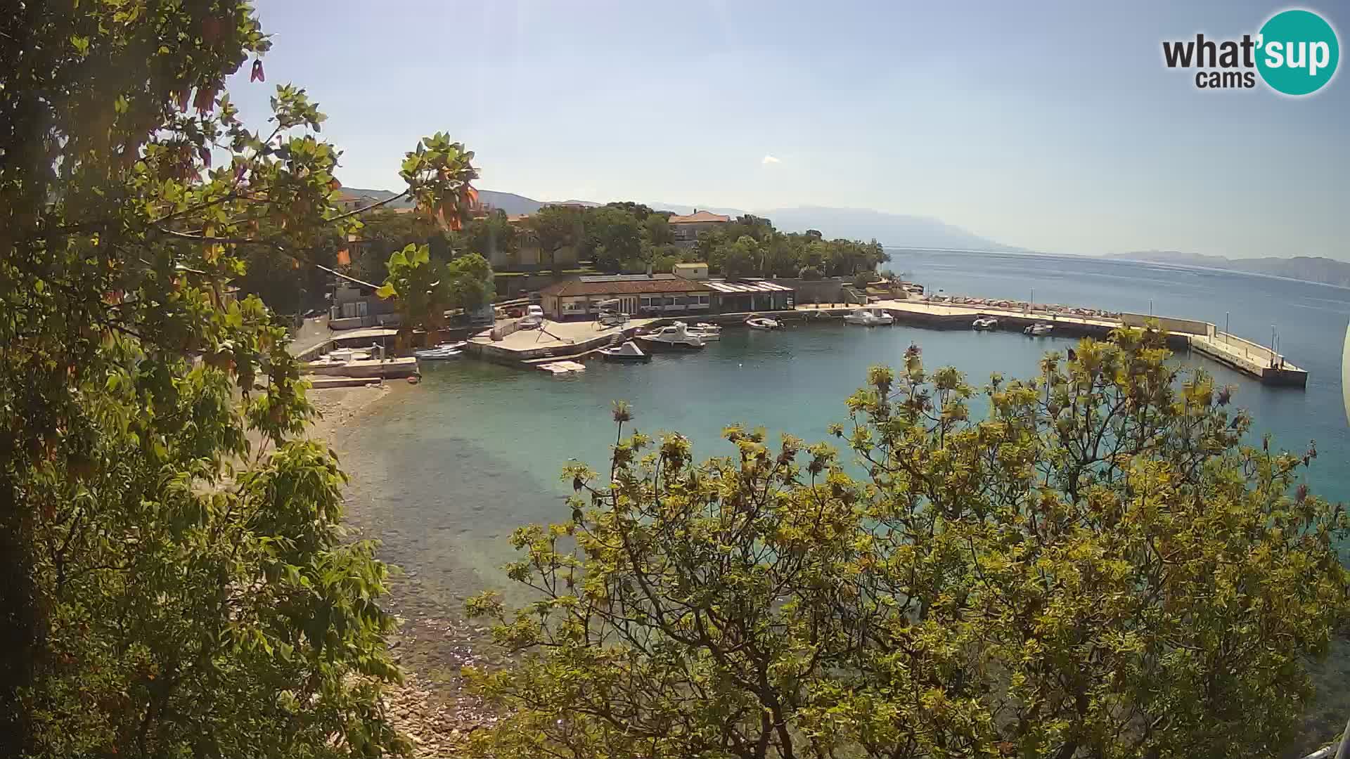 Webcam Live Povile – Beach (Novi Vinodolski)