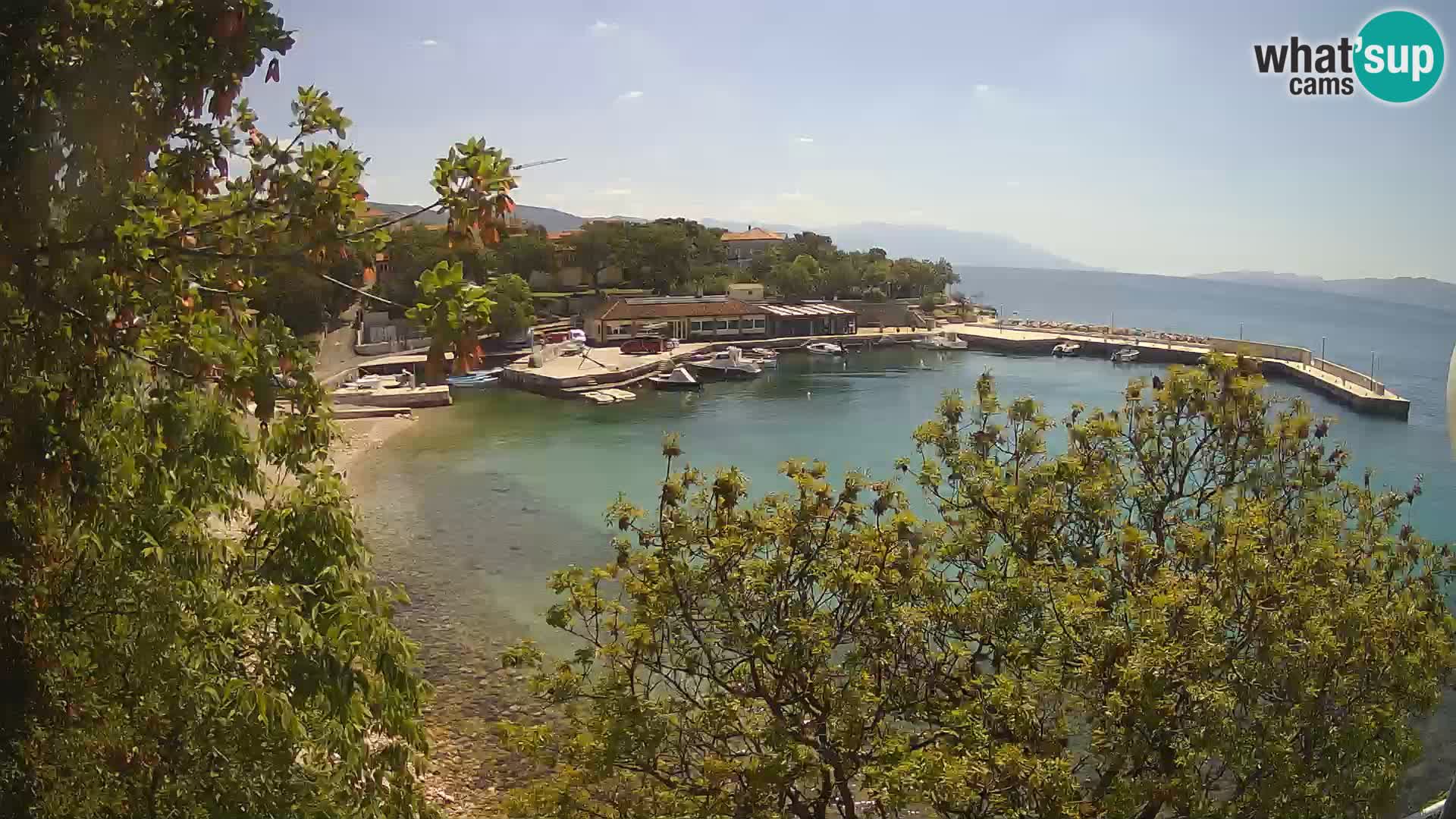 Spletna kamera Povile – Plaža (Novi Vinodolski)