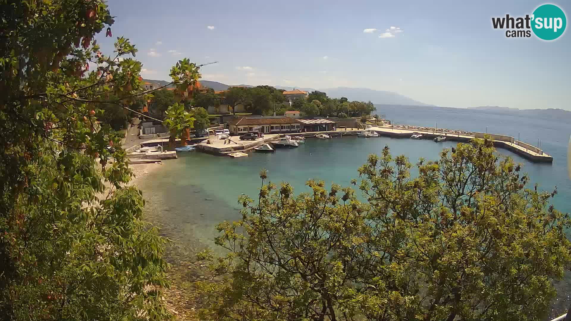 Spletna kamera Povile – Plaža (Novi Vinodolski)