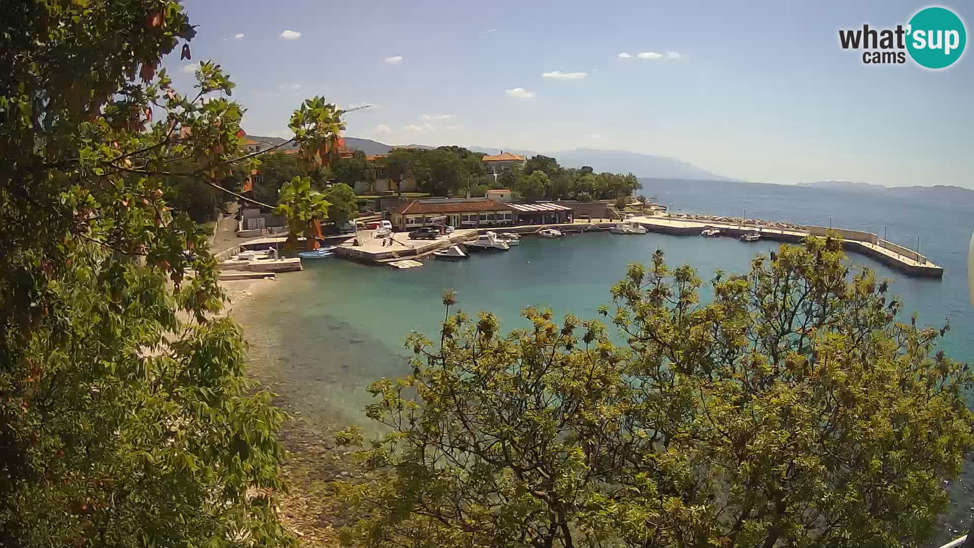 Spletna kamera Povile – Plaža (Novi Vinodolski)