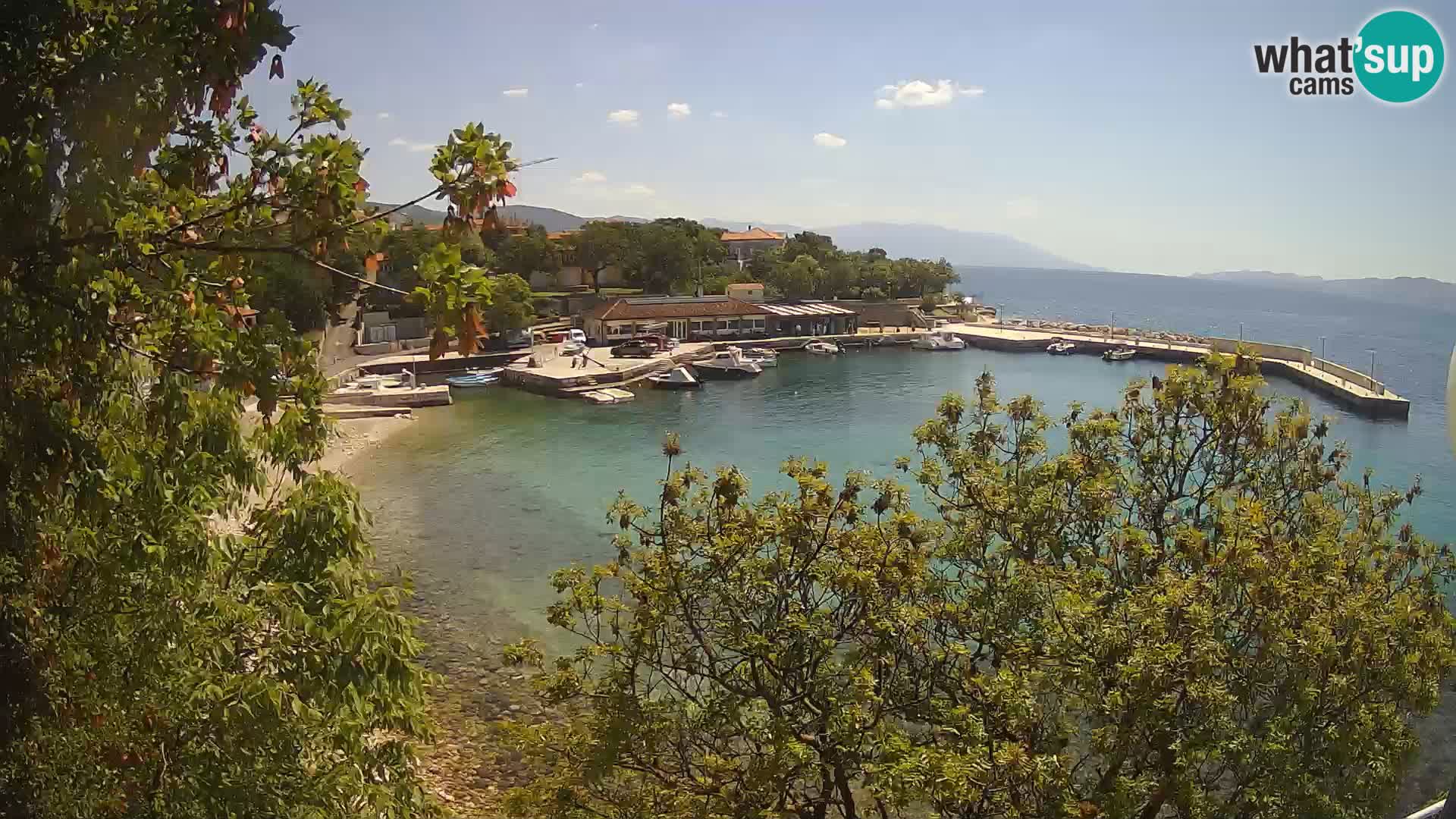Spletna kamera Povile – Plaža (Novi Vinodolski)