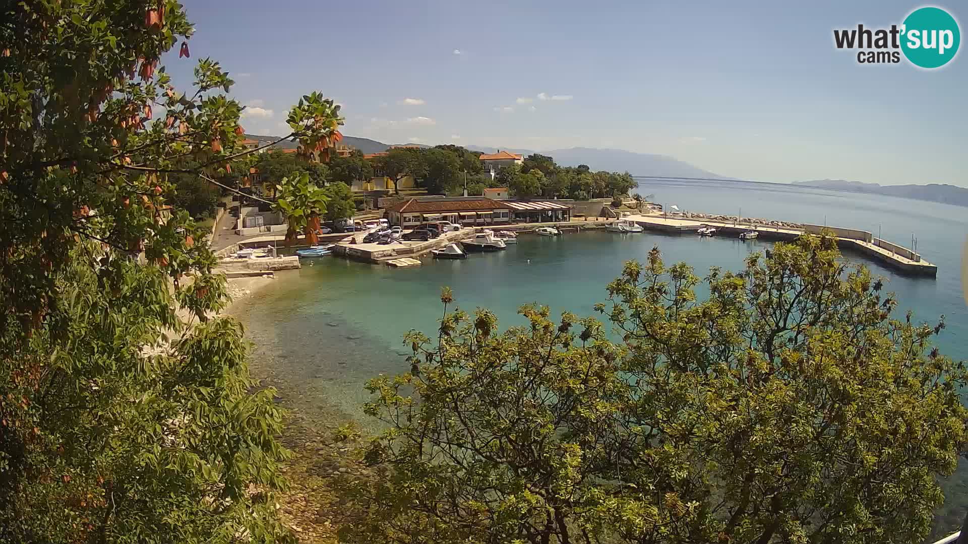 Spletna kamera Povile – Plaža (Novi Vinodolski)