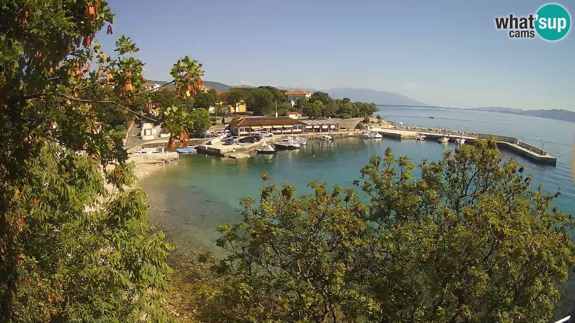 Spletna kamera Povile – Plaža (Novi Vinodolski)