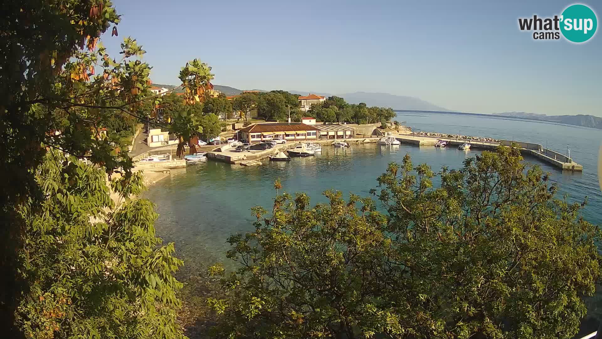 Spletna kamera Povile – Plaža (Novi Vinodolski)
