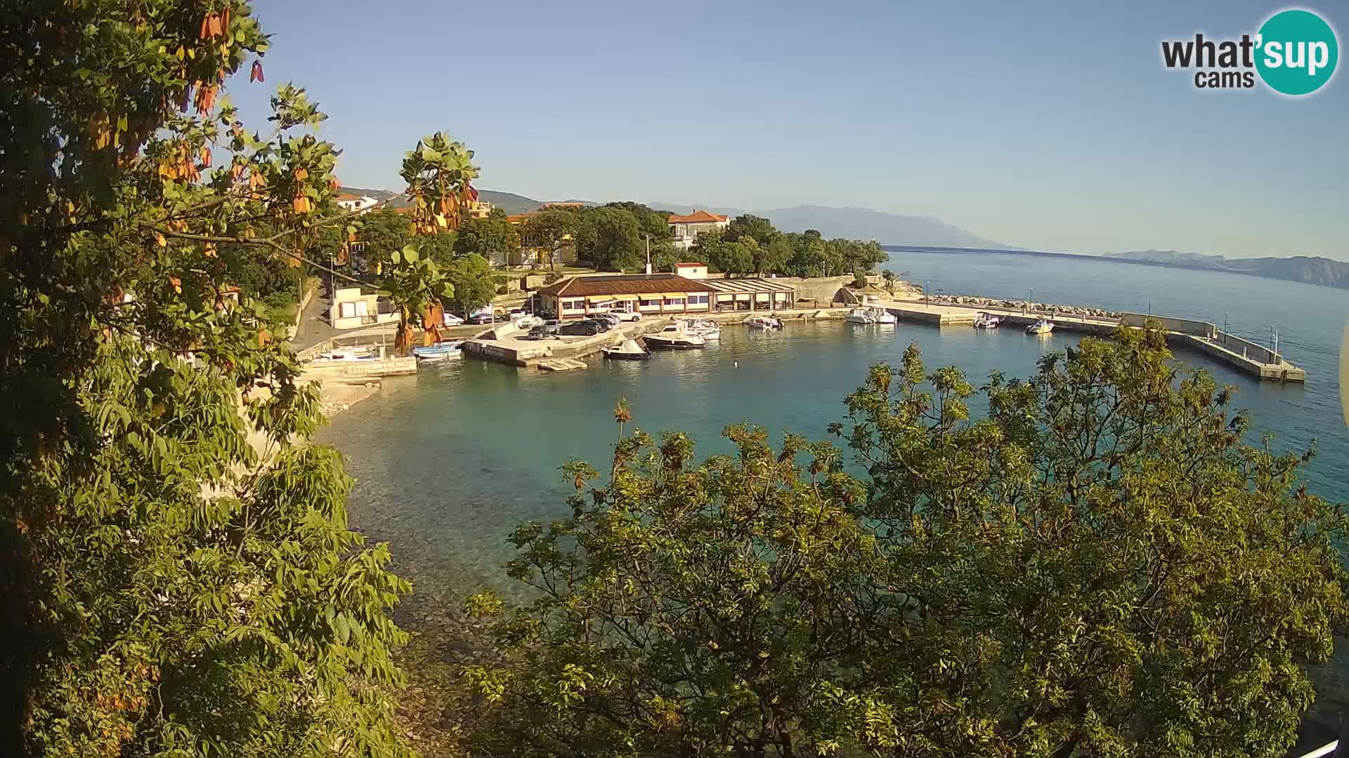 Spletna kamera Povile – Plaža (Novi Vinodolski)