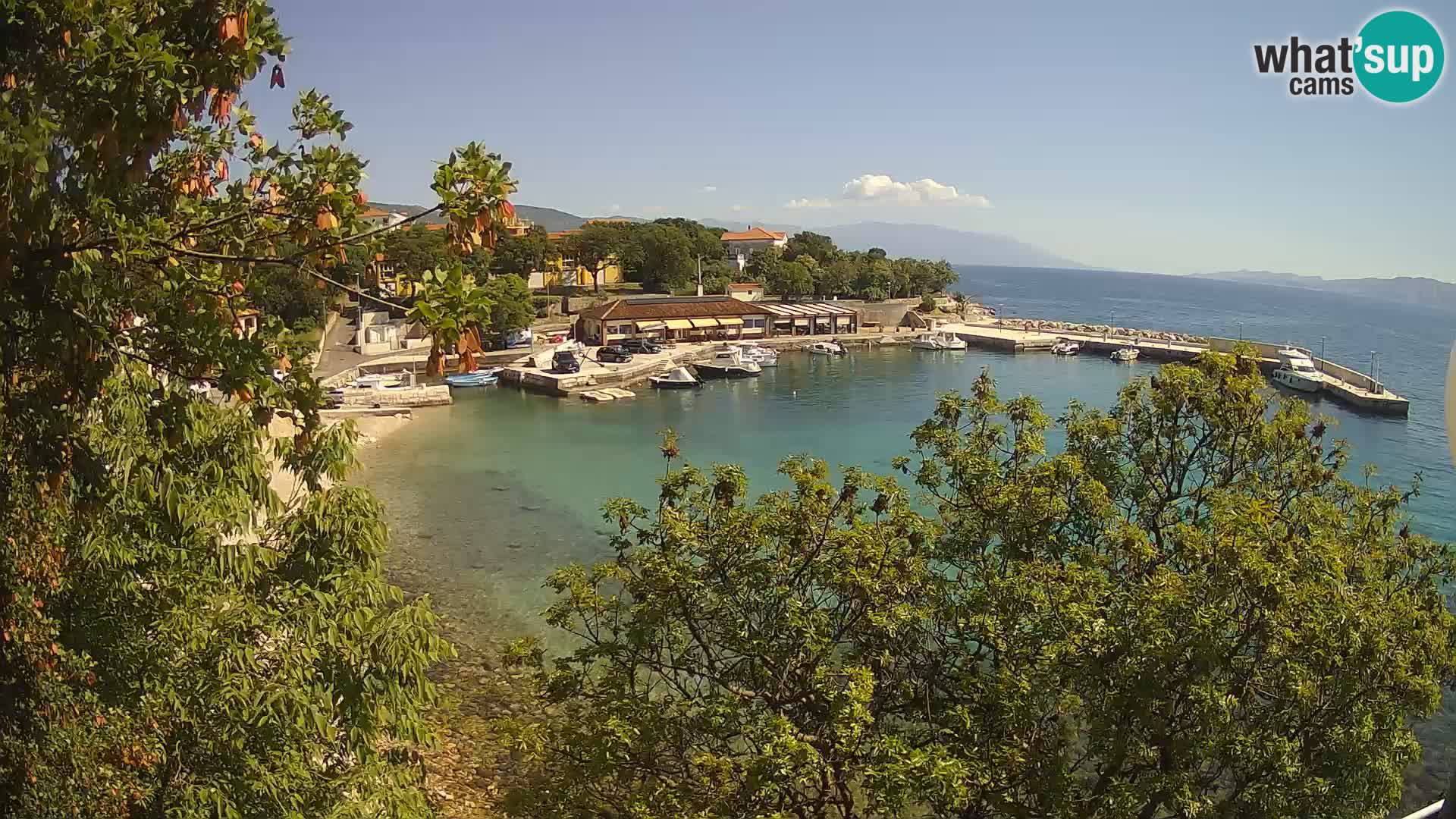 Spletna kamera Povile – Plaža (Novi Vinodolski)