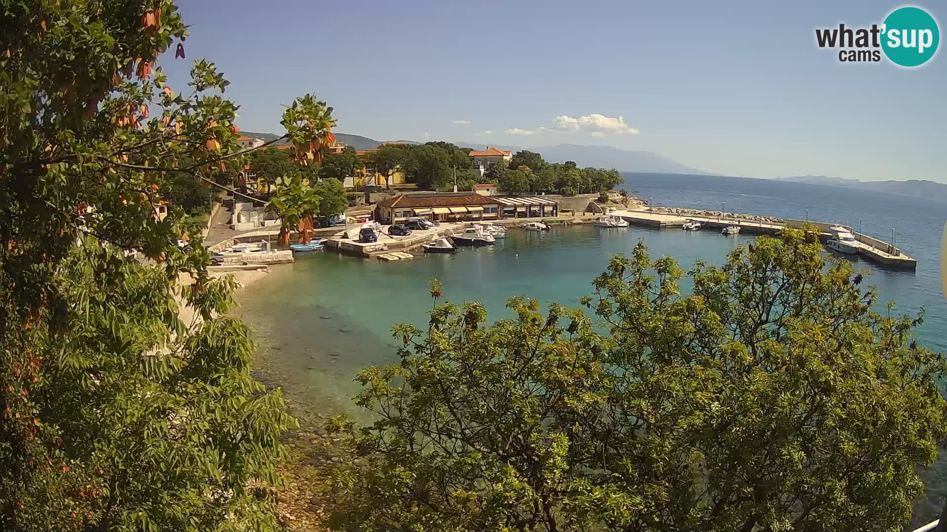 Spletna kamera Povile – Plaža (Novi Vinodolski)