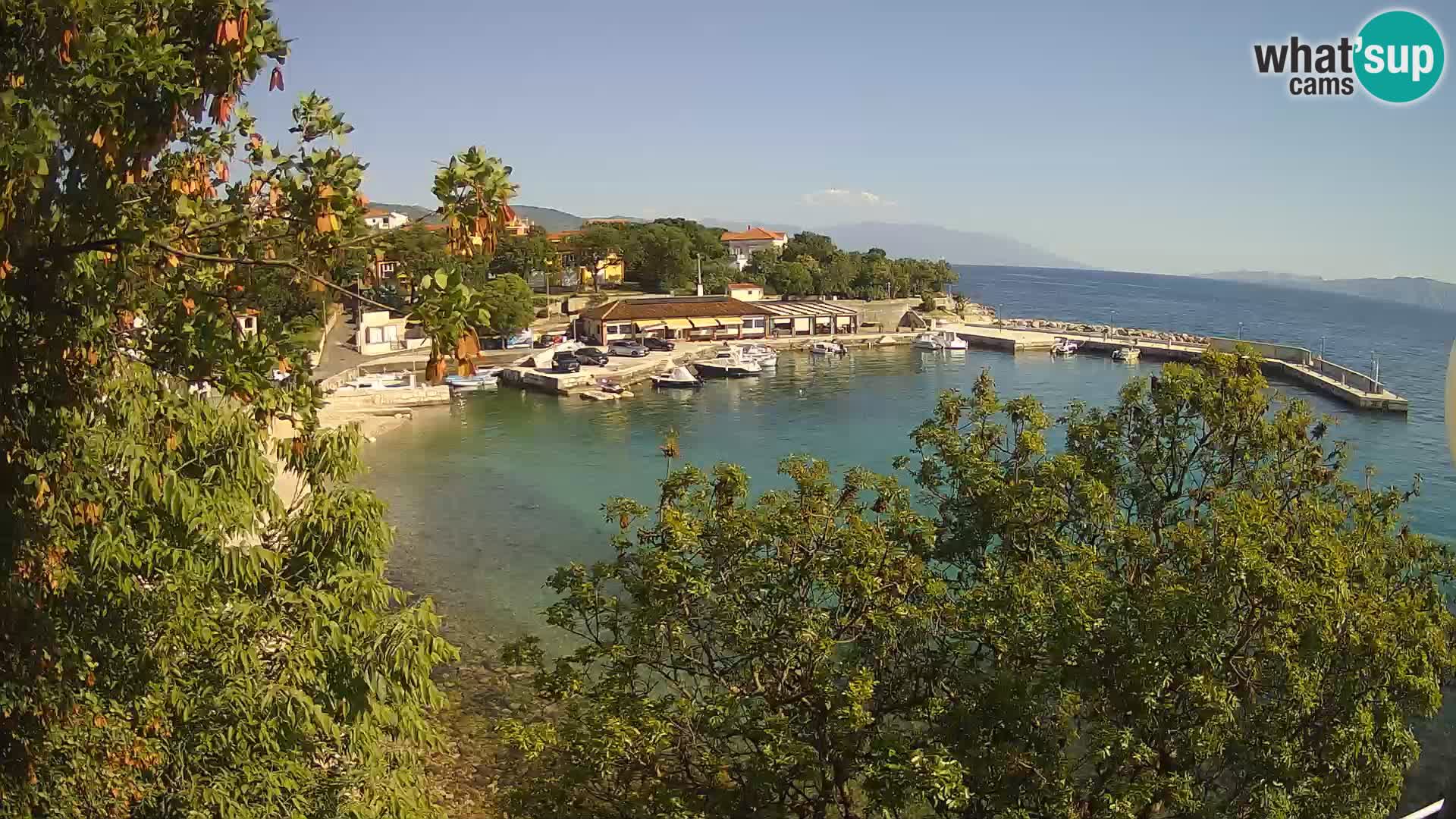Spletna kamera Povile – Plaža (Novi Vinodolski)