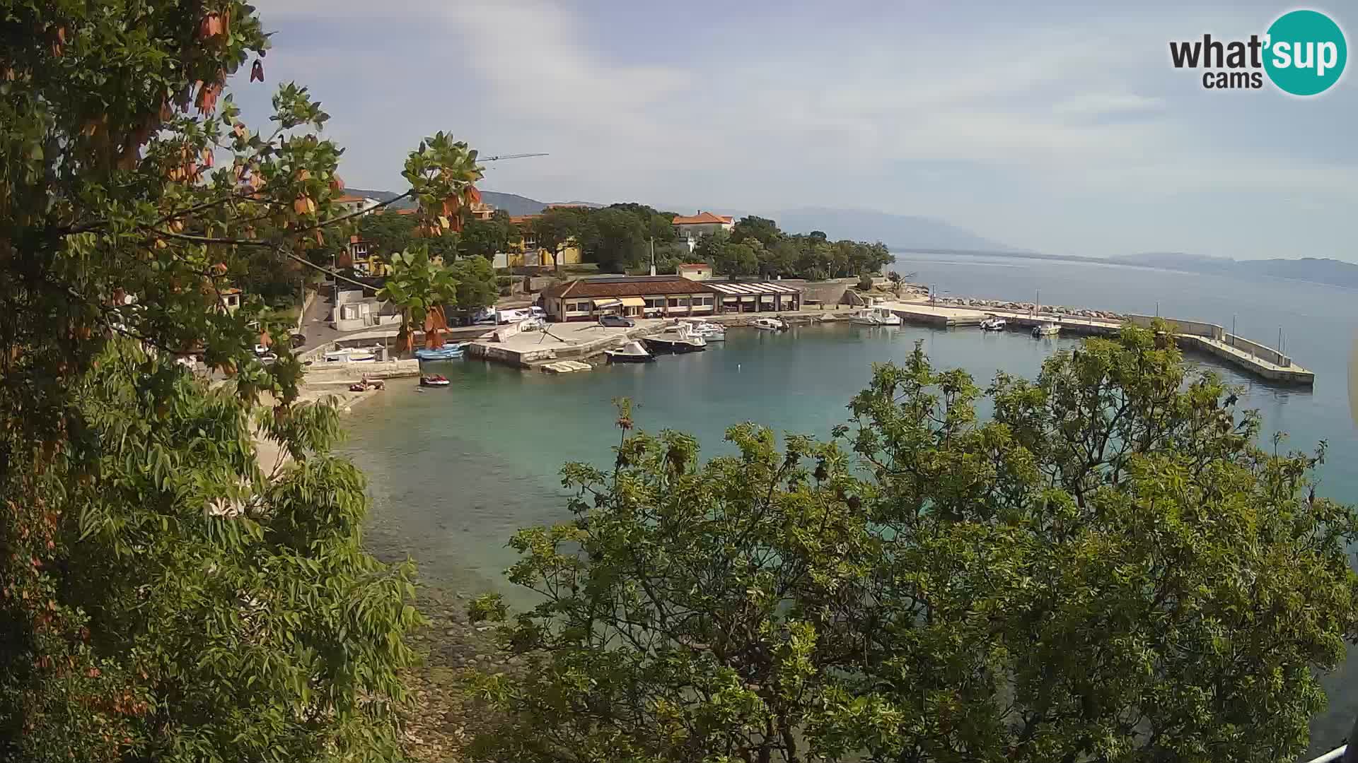 Spletna kamera Povile – Plaža (Novi Vinodolski)