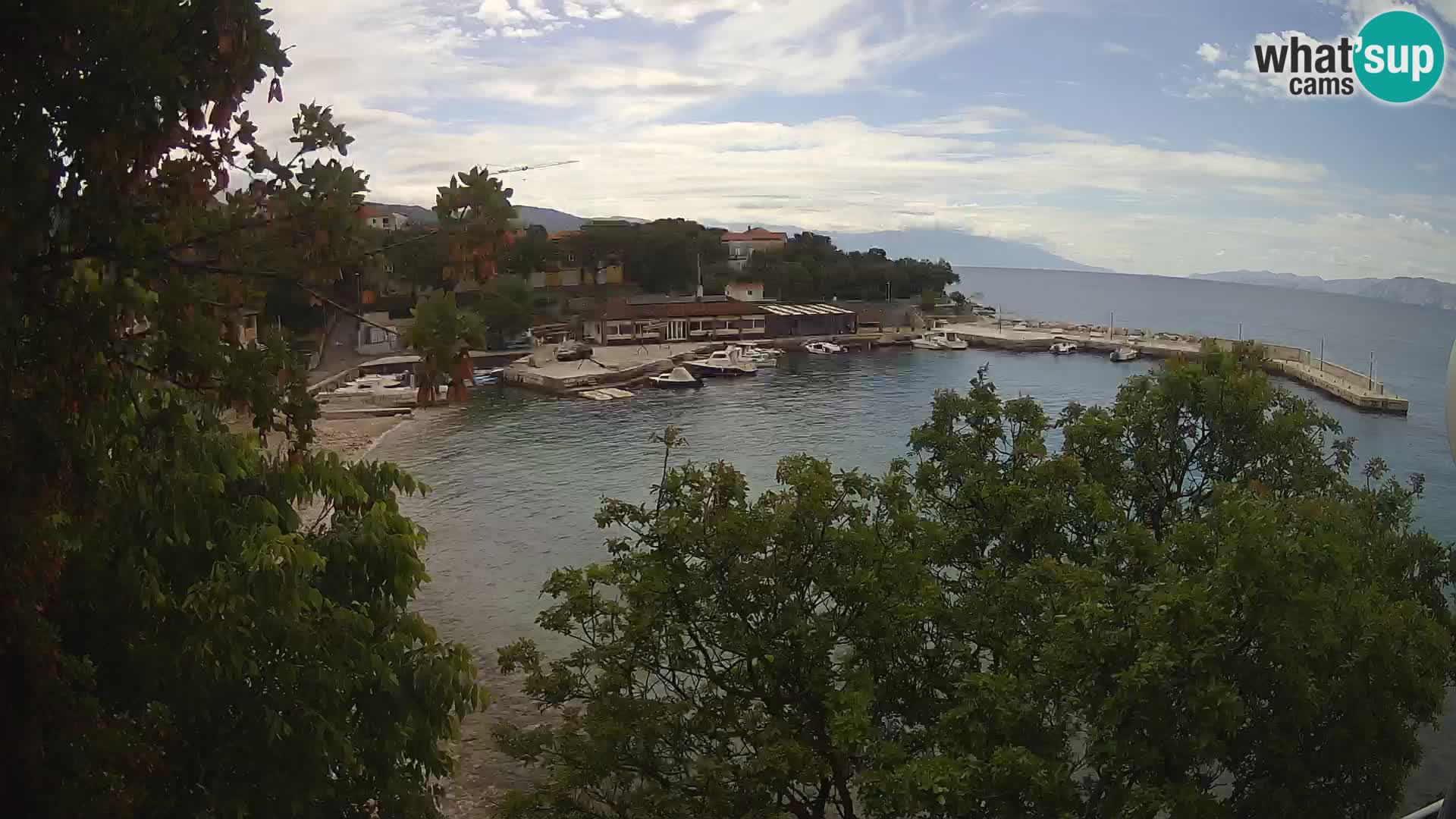 Spletna kamera Povile – Plaža (Novi Vinodolski)