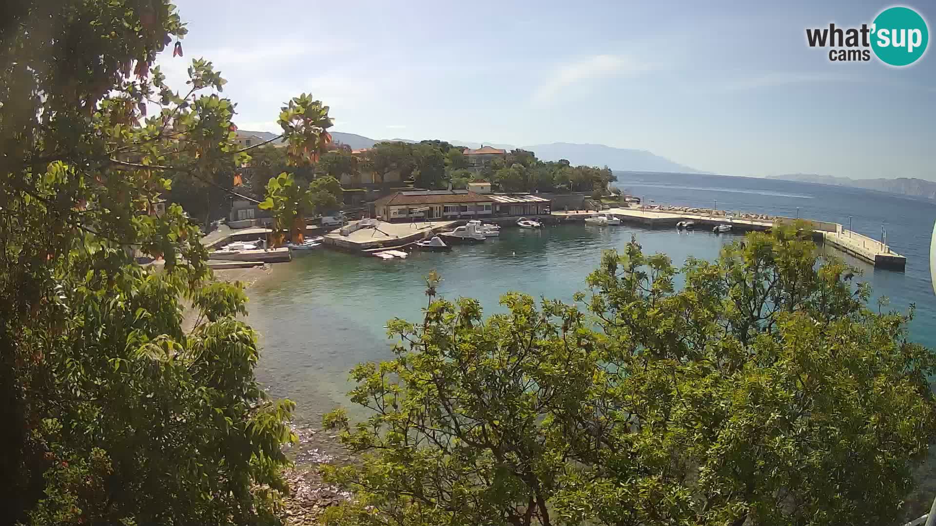 Spletna kamera Povile – Plaža (Novi Vinodolski)