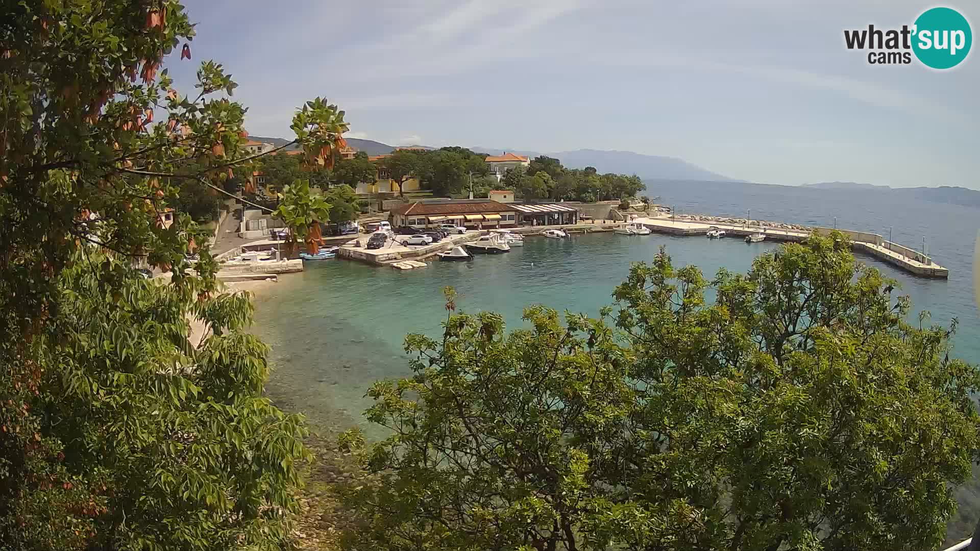 Spletna kamera Povile – Plaža (Novi Vinodolski)