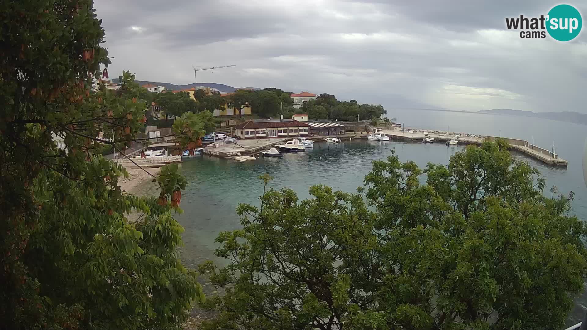 Spletna kamera Povile – Plaža (Novi Vinodolski)
