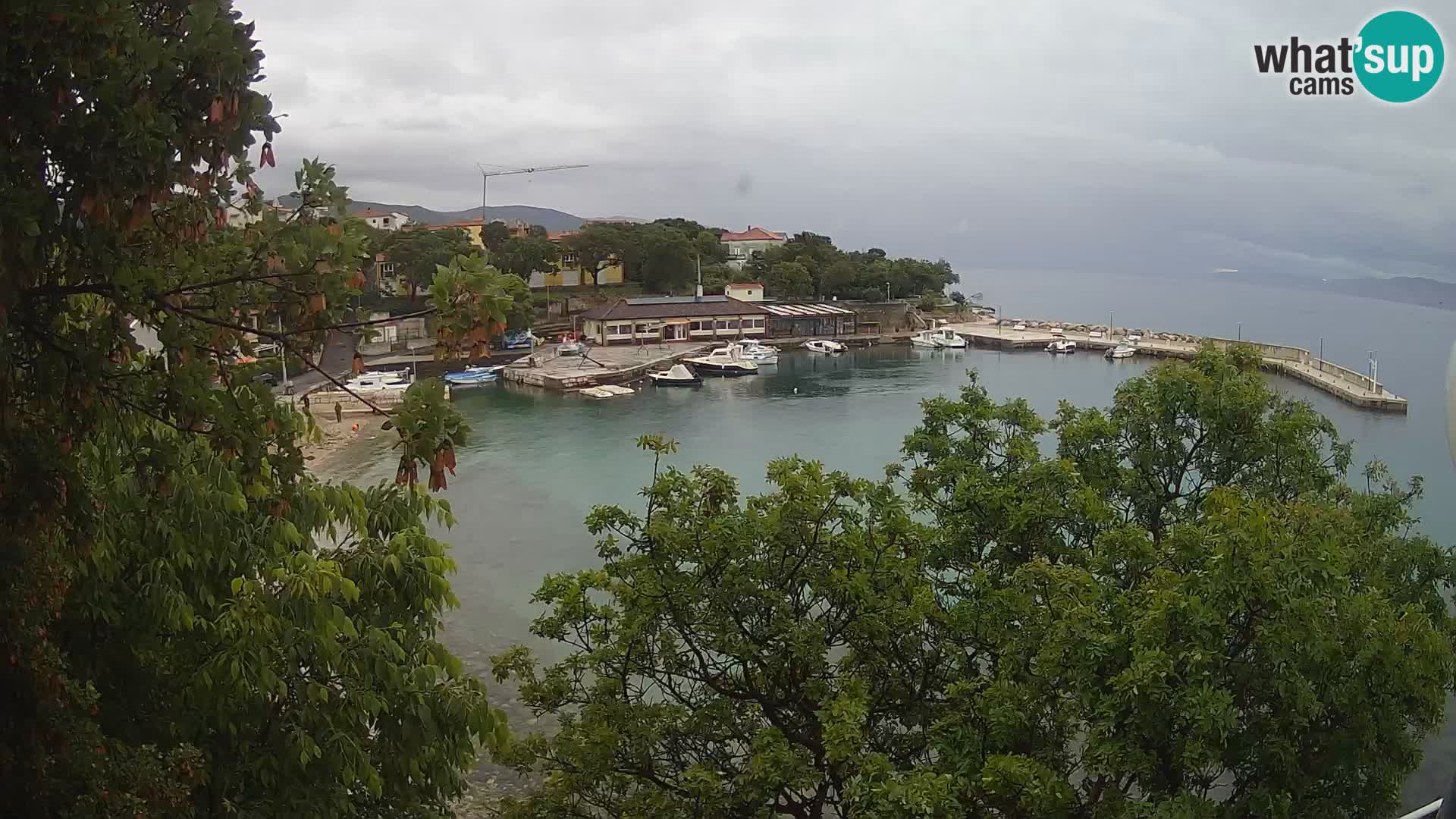 Spletna kamera Povile – Plaža (Novi Vinodolski)