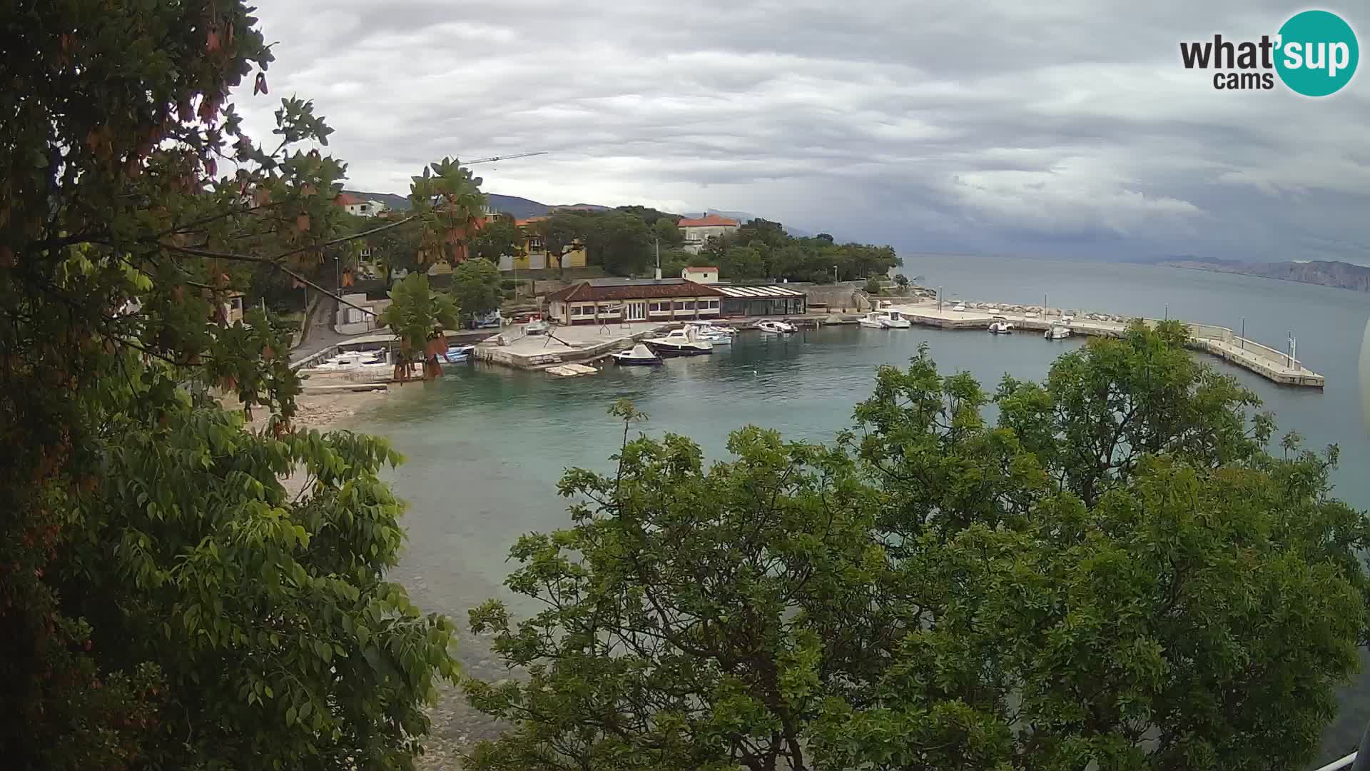 Spletna kamera Povile – Plaža (Novi Vinodolski)