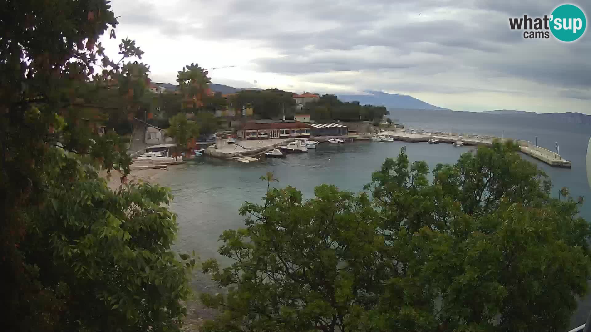 Spletna kamera Povile – Plaža (Novi Vinodolski)