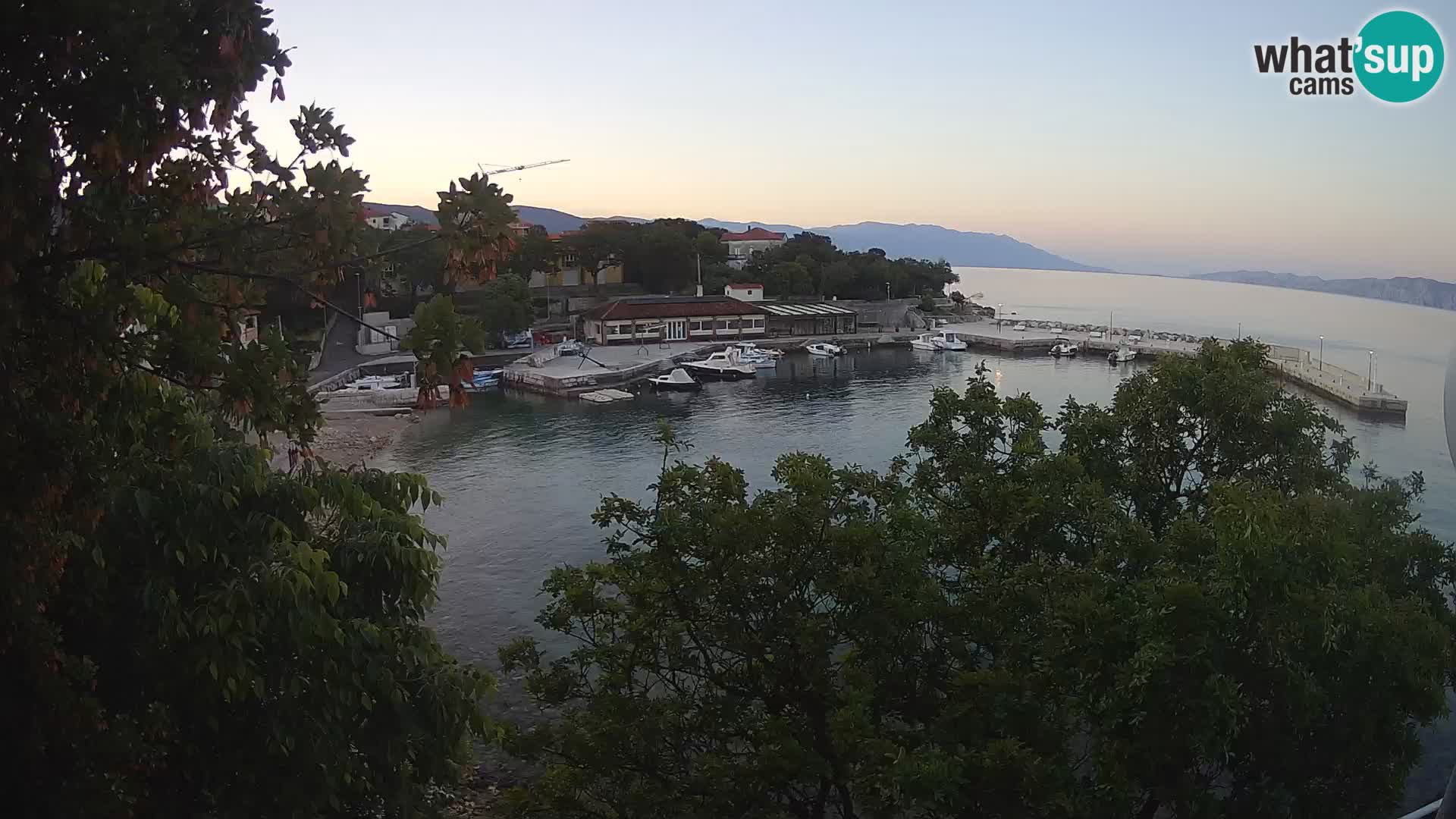 Webcam Live Povile – Beach (Novi Vinodolski)