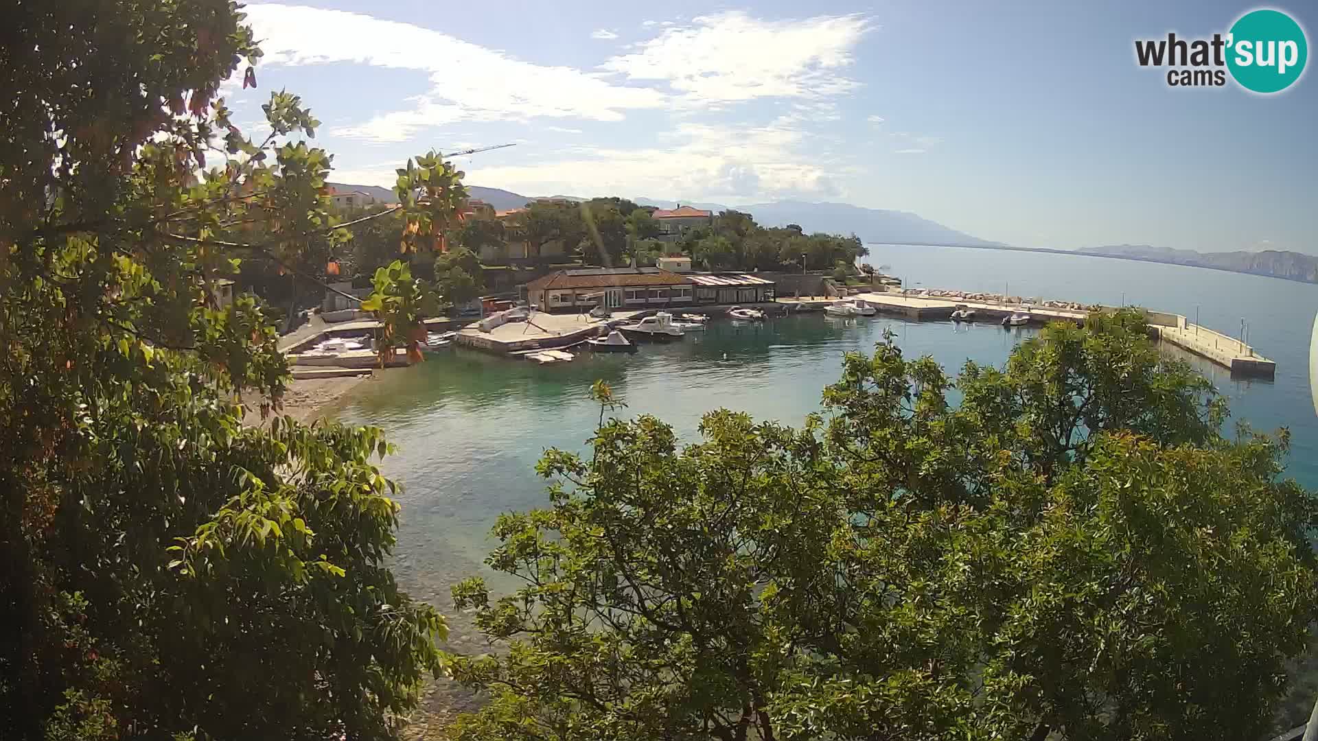 Spletna kamera Povile – Plaža (Novi Vinodolski)