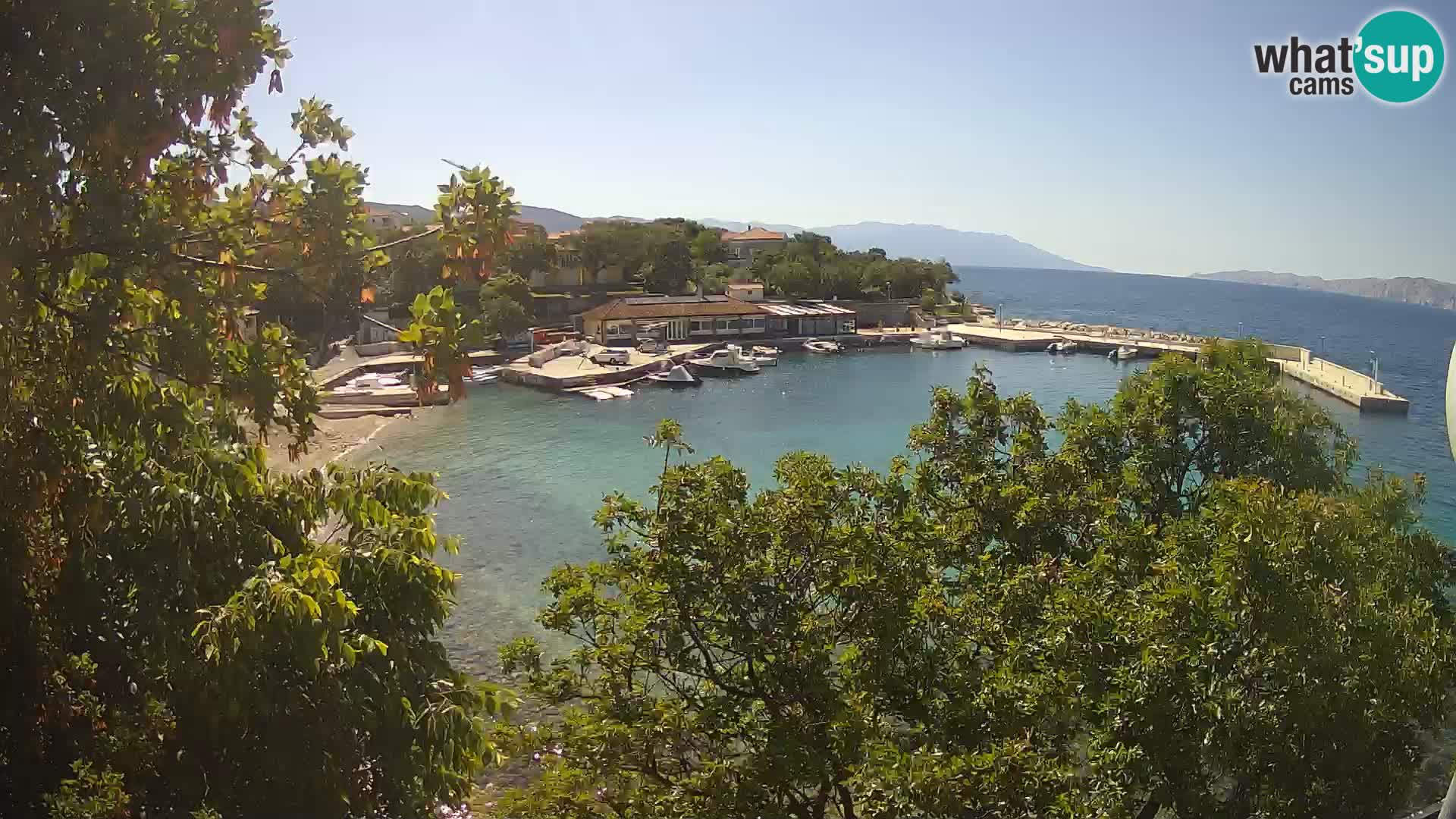 Spletna kamera Povile – Plaža (Novi Vinodolski)