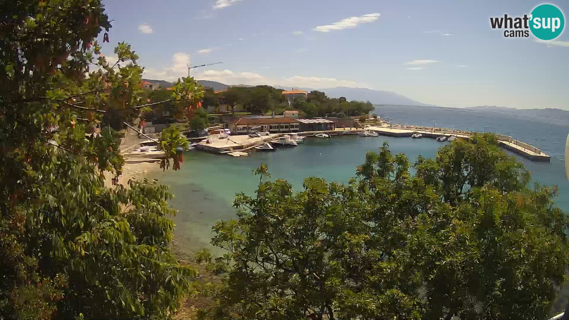 Spletna kamera Povile – Plaža (Novi Vinodolski)