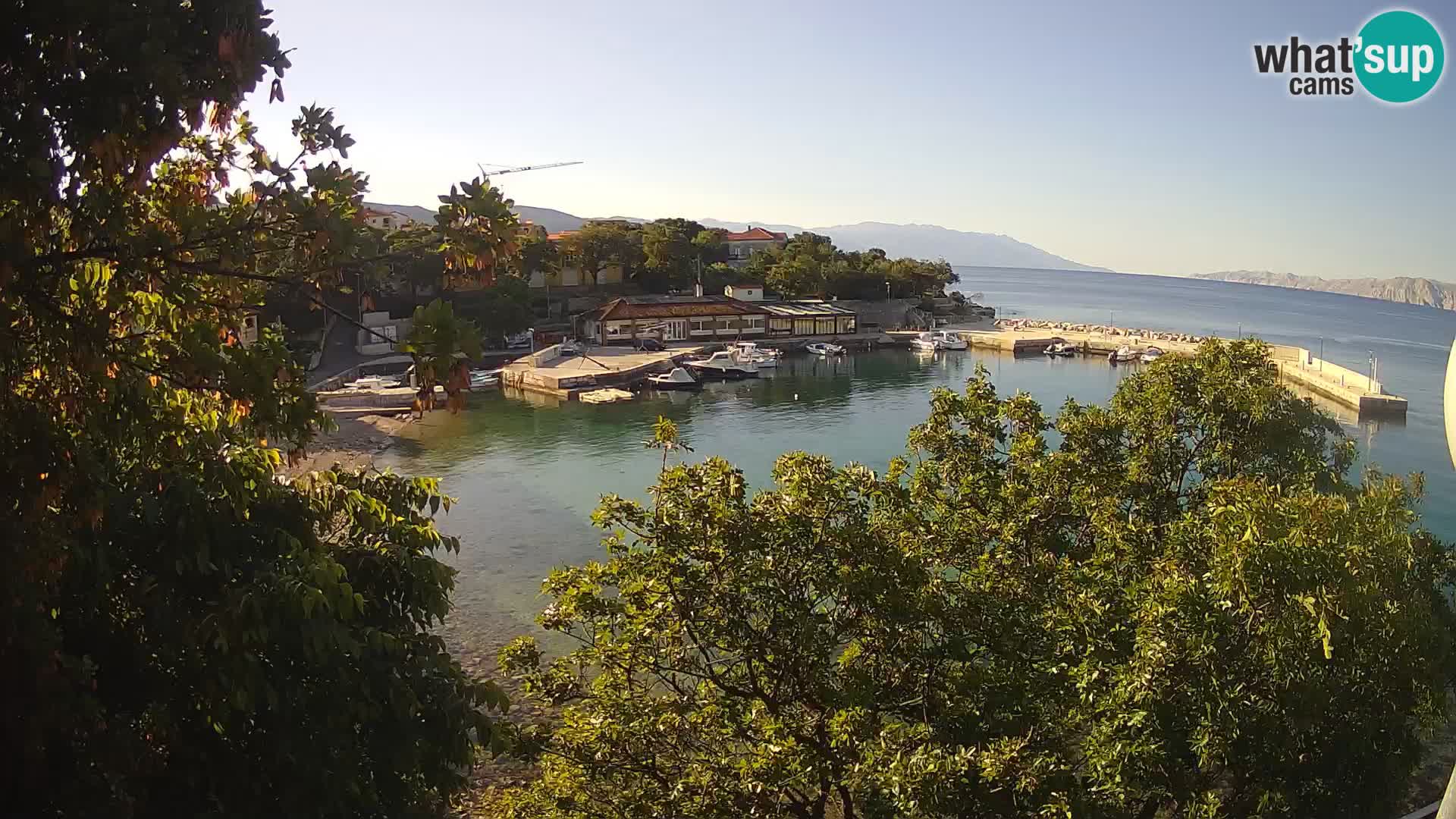 Spletna kamera Povile – Plaža (Novi Vinodolski)