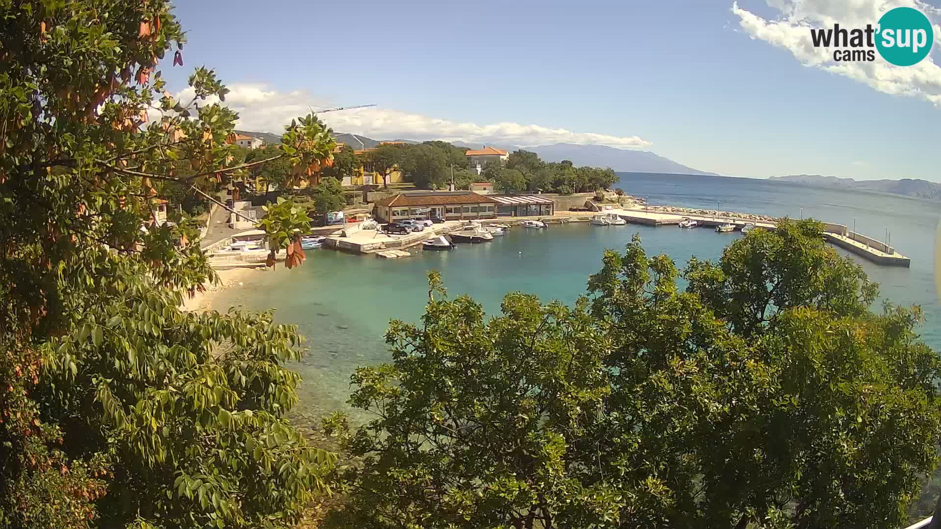 Webcam Live Povile – Beach (Novi Vinodolski)