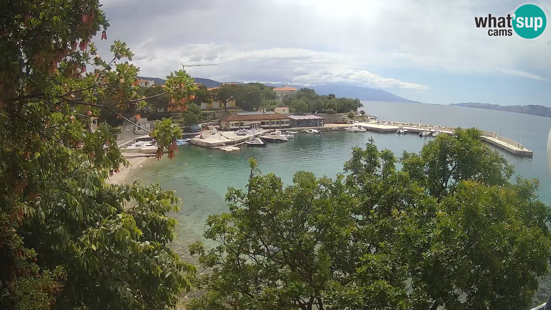 Spletna kamera Povile – Plaža (Novi Vinodolski)