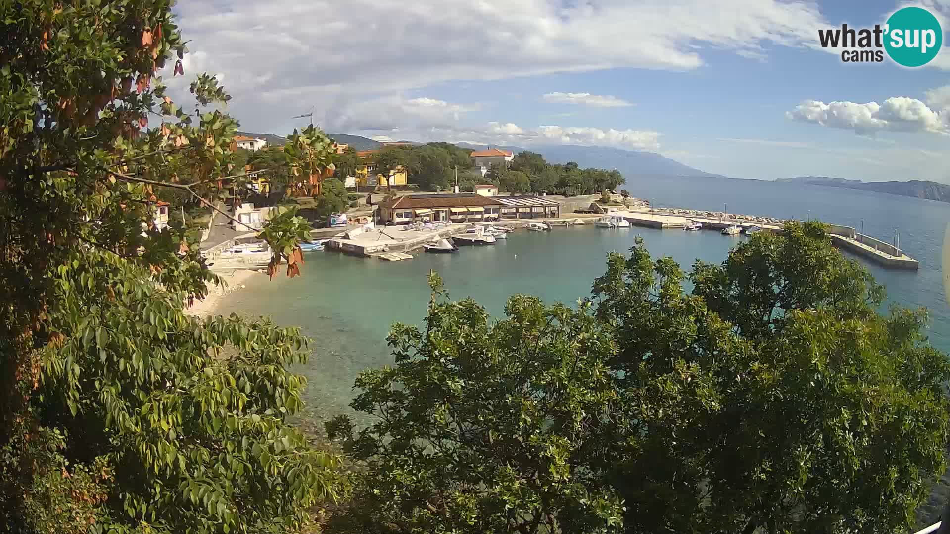 Webcam Live Povile – Beach (Novi Vinodolski)