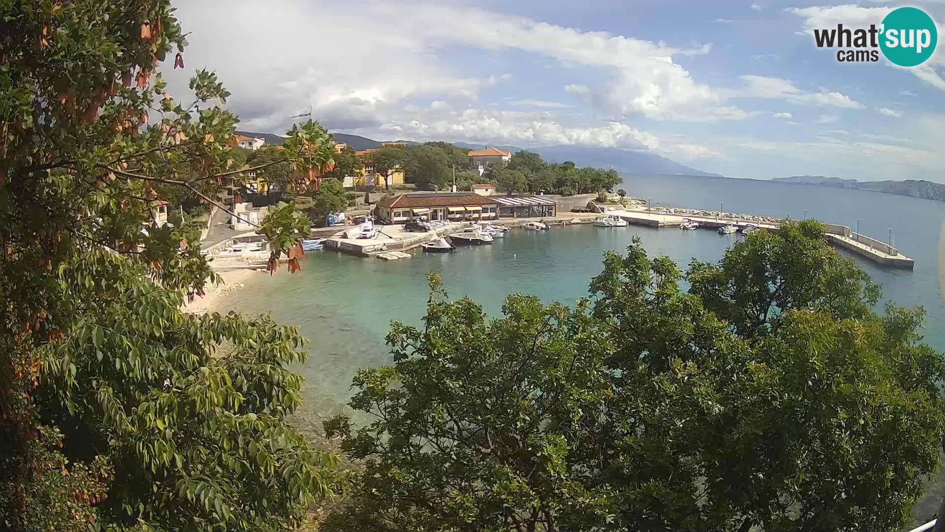 Spletna kamera Povile – Plaža (Novi Vinodolski)