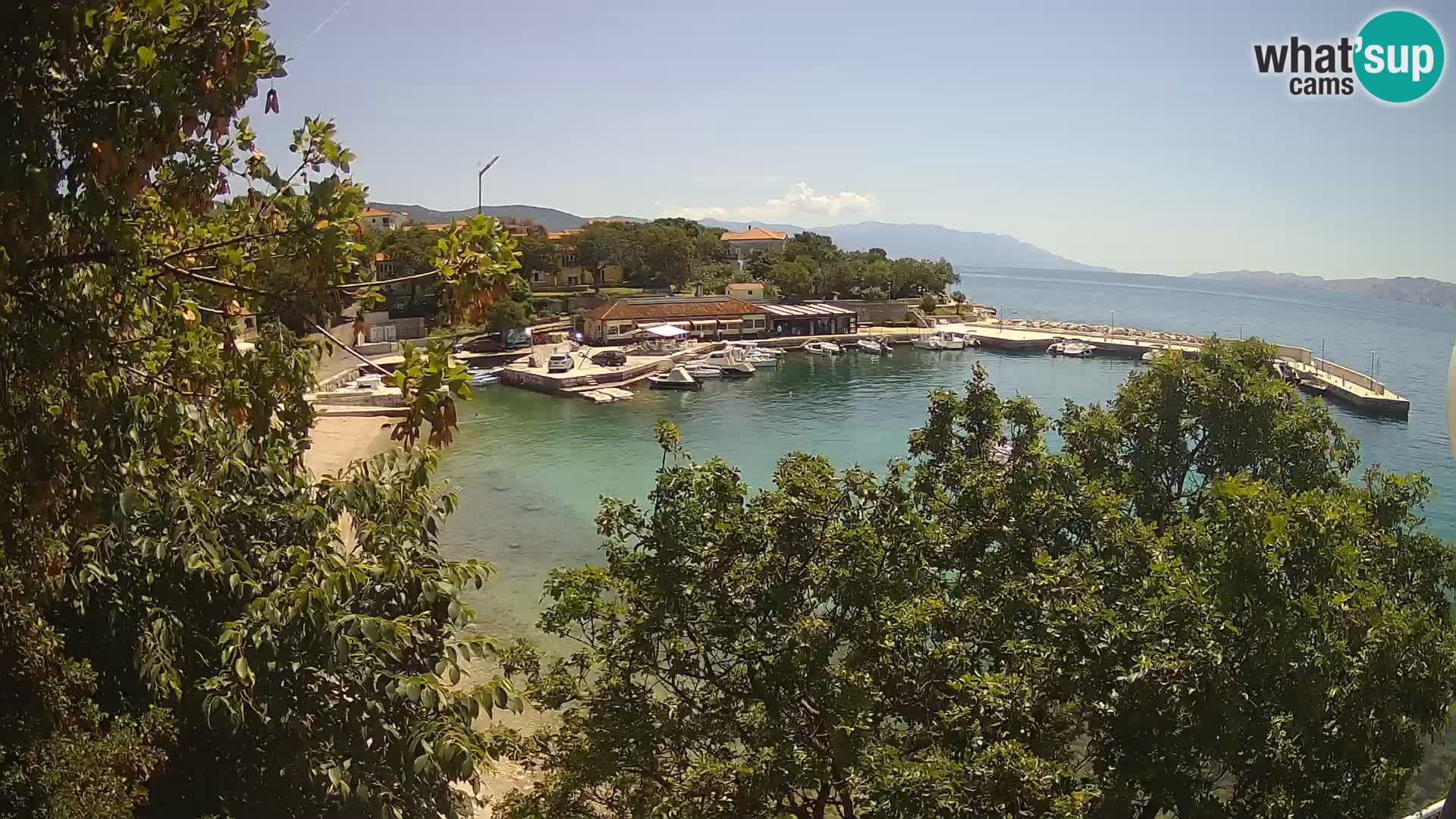 Spletna kamera Povile – Plaža (Novi Vinodolski)