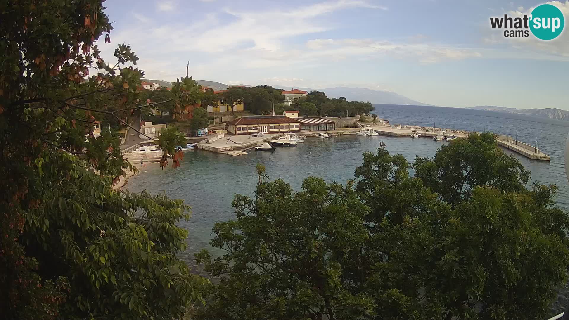 Spletna kamera Povile – Plaža (Novi Vinodolski)
