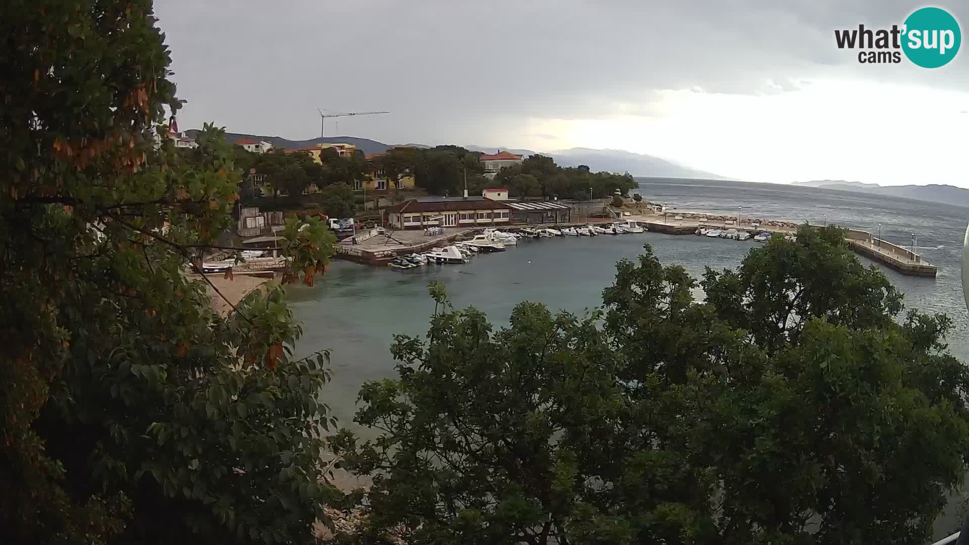Spletna kamera Povile – Plaža (Novi Vinodolski)