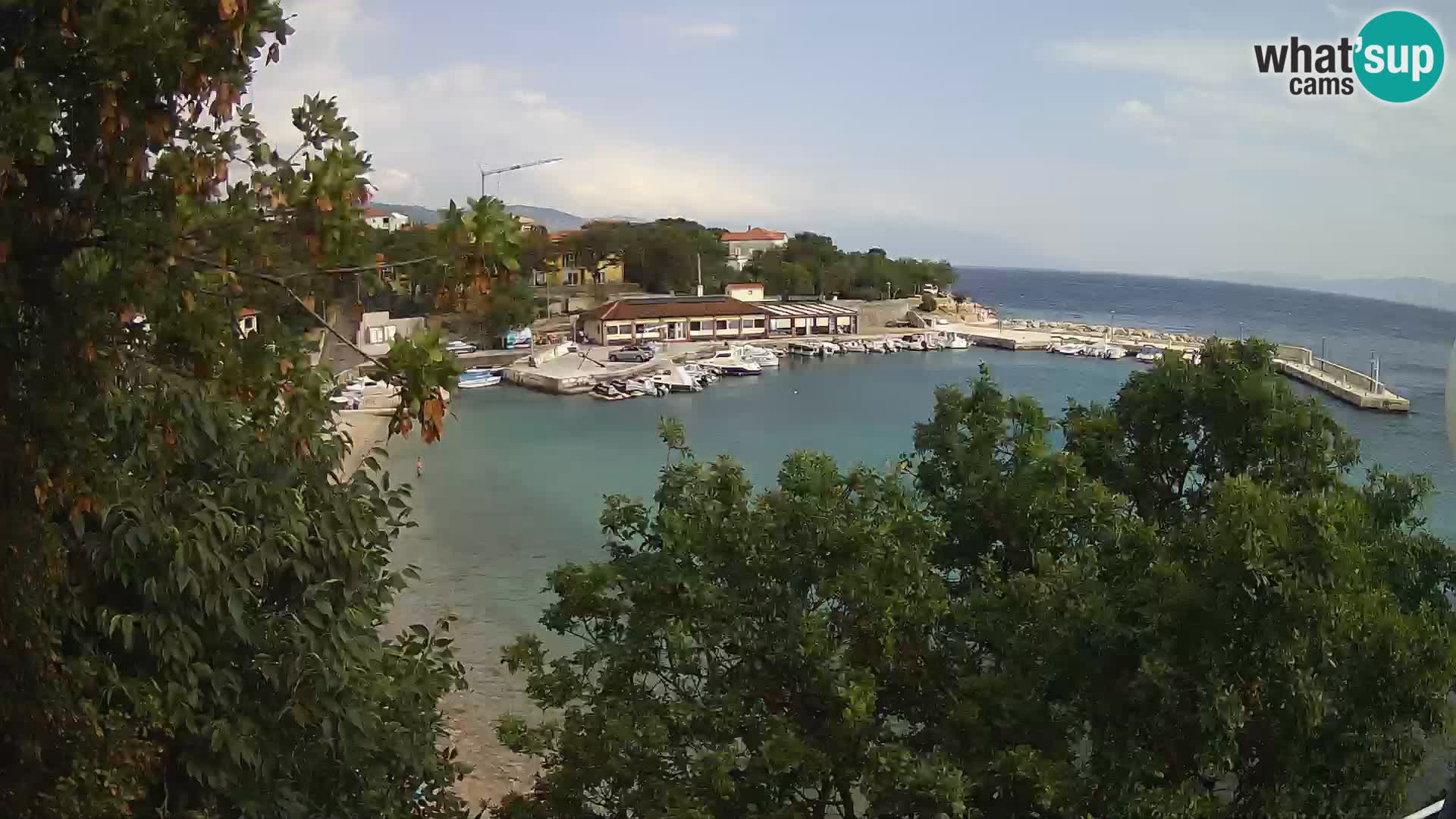 Spletna kamera Povile – Plaža (Novi Vinodolski)