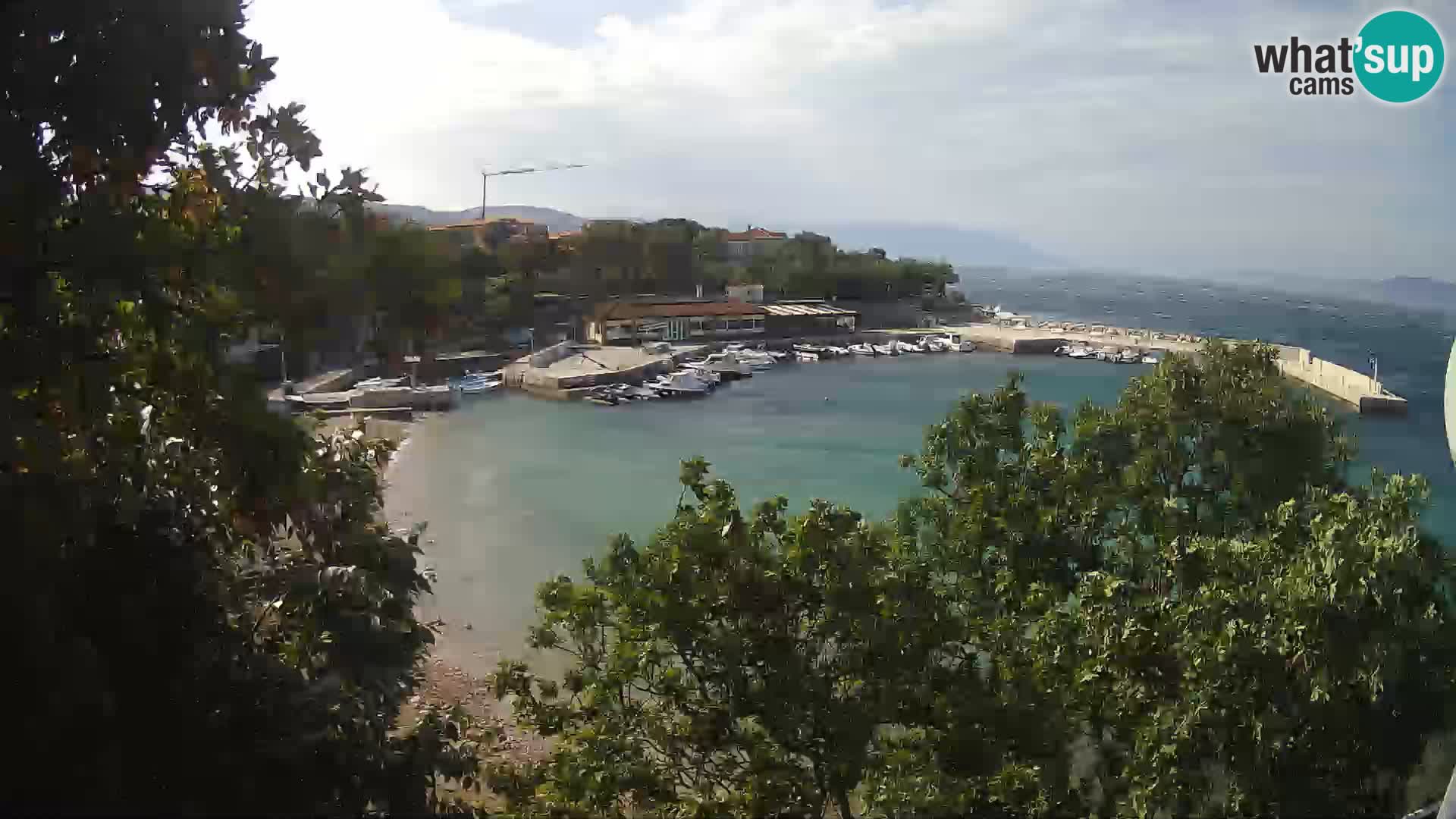 Spletna kamera Povile – Plaža (Novi Vinodolski)